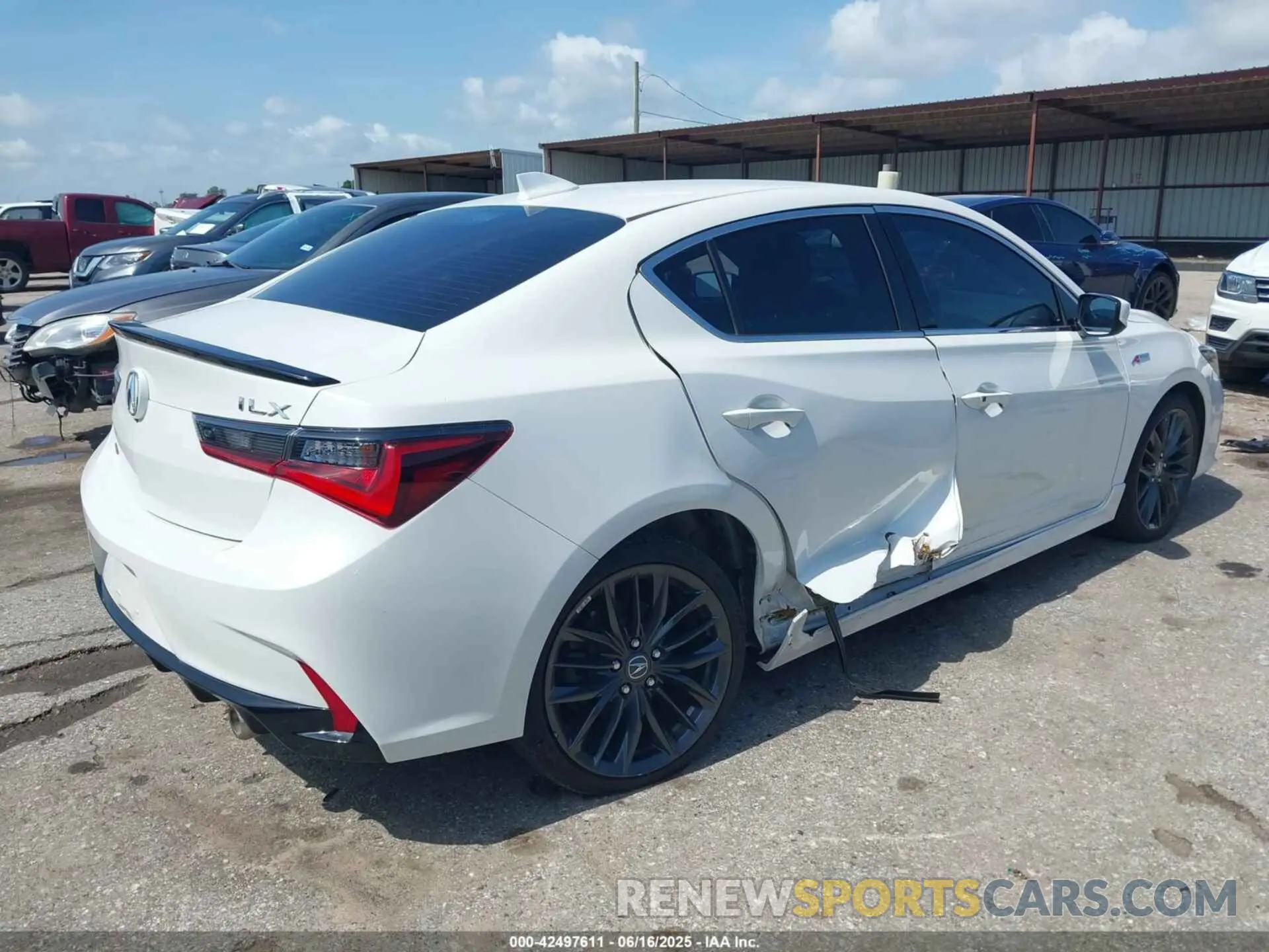 4 Photograph of a damaged car 19UDE2F87MA007881 ACURA ILX 2021