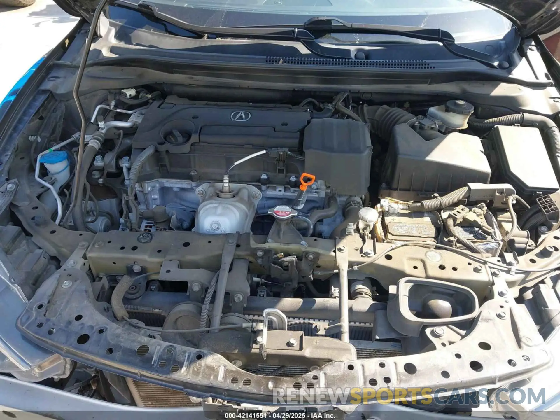 10 Photograph of a damaged car 19UDE2F88MA009039 ACURA ILX 2021