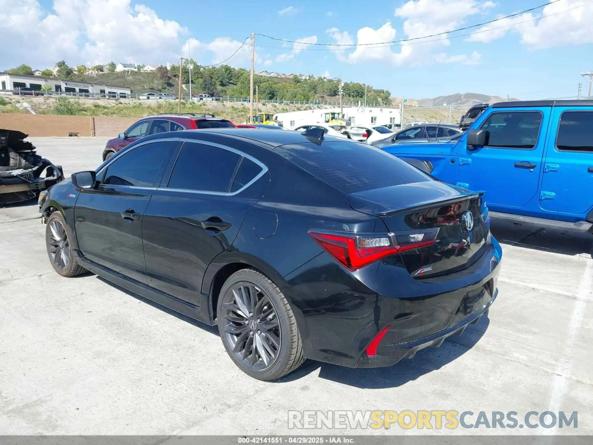 3 Photograph of a damaged car 19UDE2F88MA009039 ACURA ILX 2021