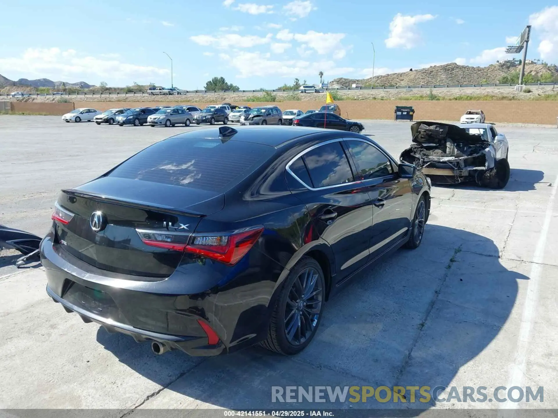 4 Photograph of a damaged car 19UDE2F88MA009039 ACURA ILX 2021