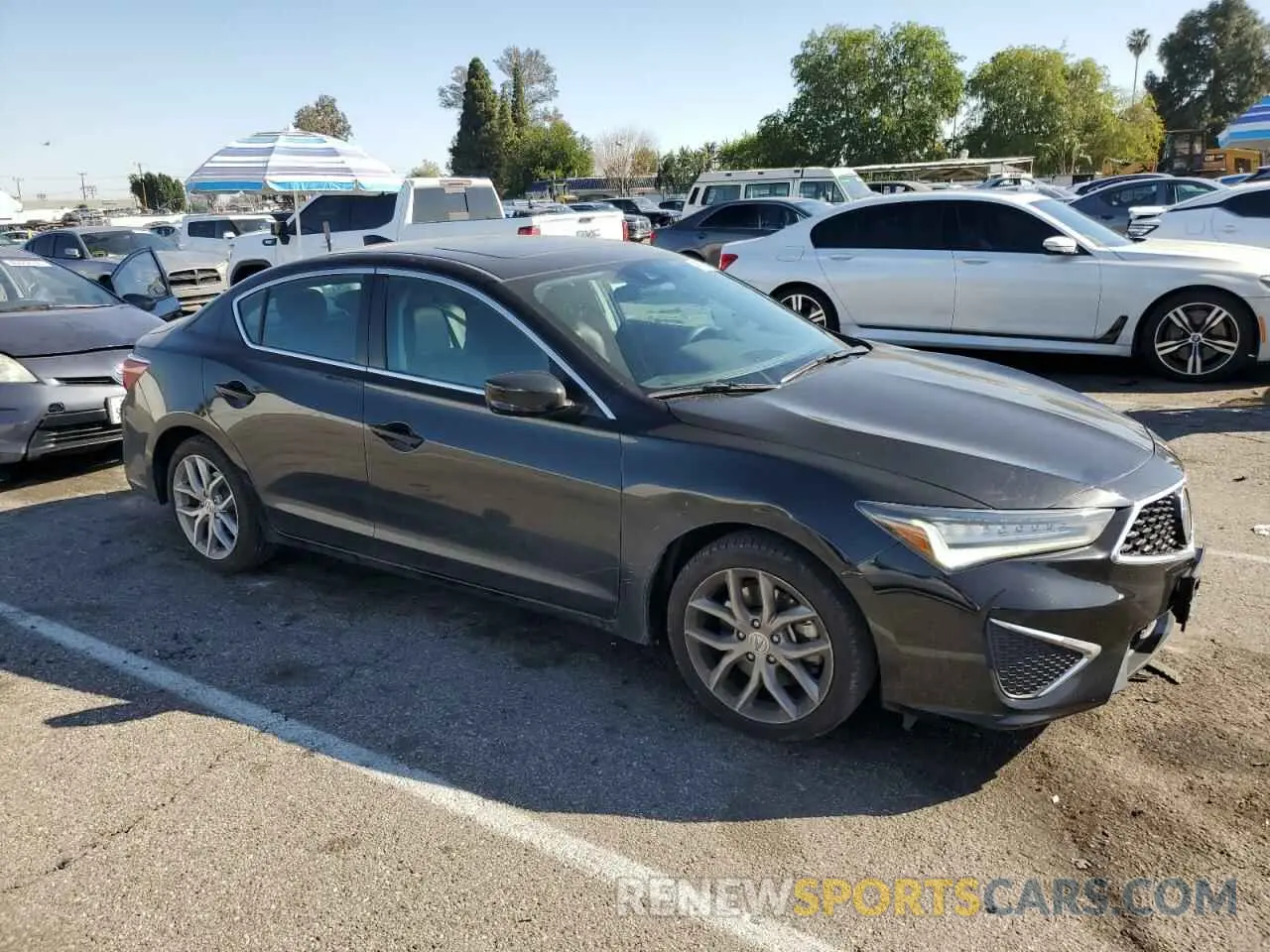 4 Фотография поврежденного автомобиля 19UDE2F37NA002511 ACURA ILX 2022