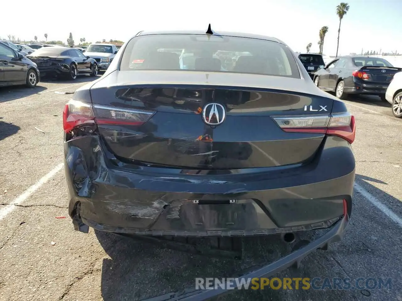 6 Фотография поврежденного автомобиля 19UDE2F37NA002511 ACURA ILX 2022