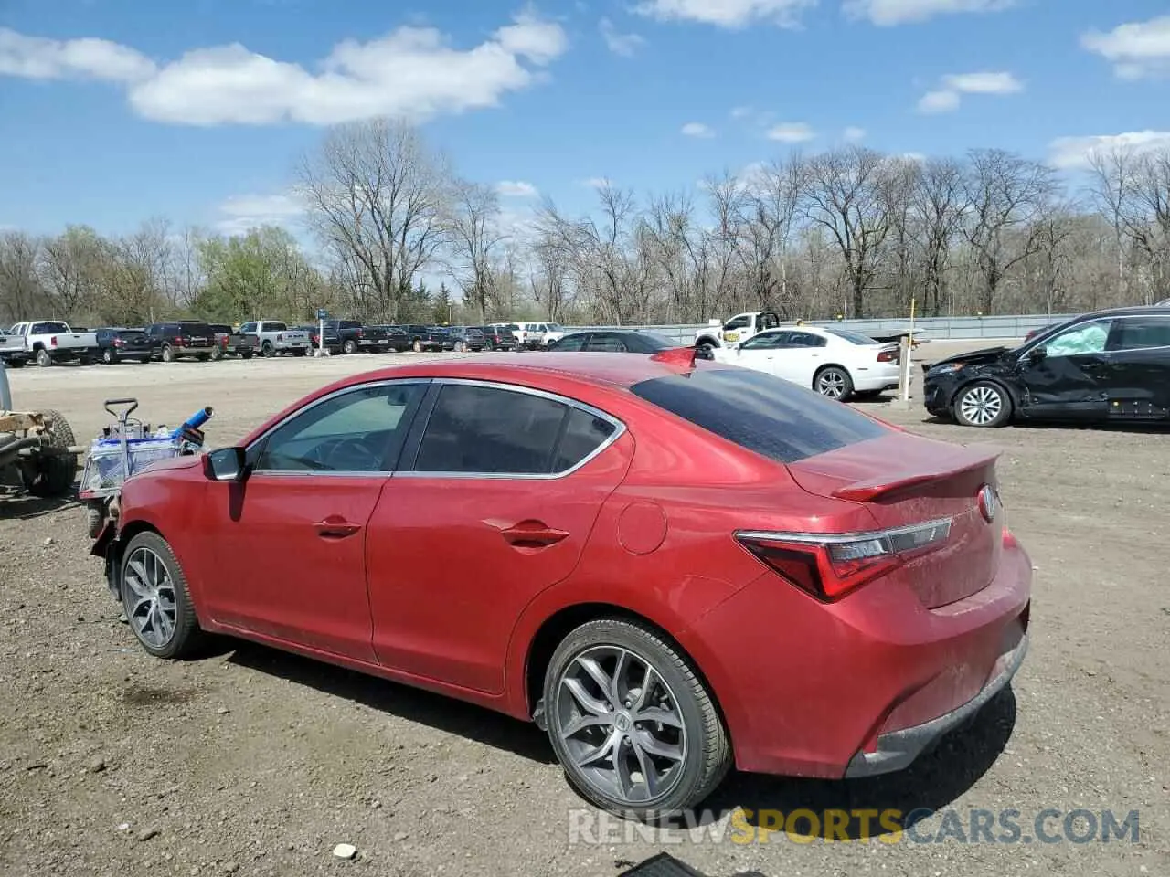 2 Photograph of a damaged car 19UDE2F71NA000899 ACURA ILX 2022