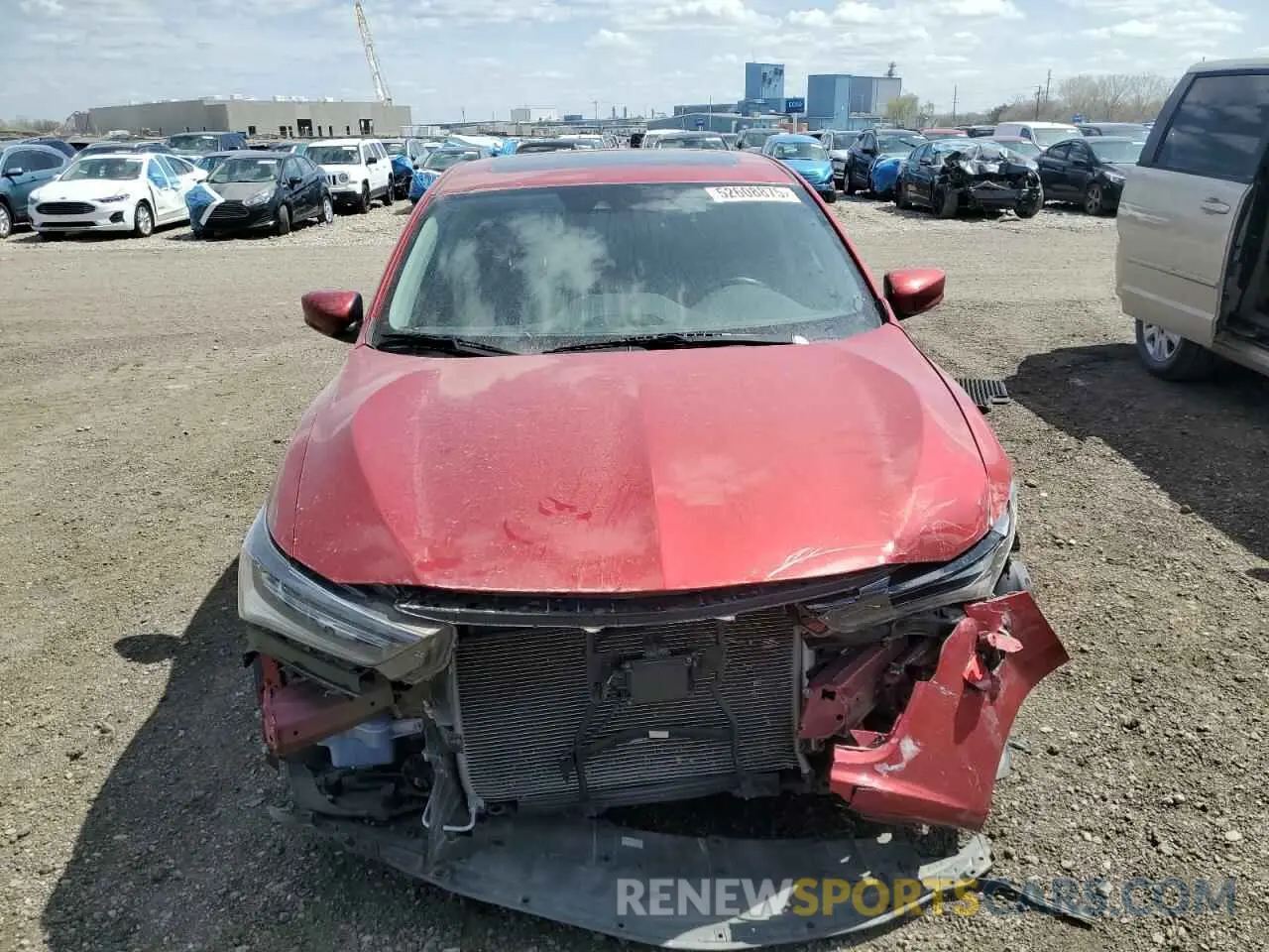 5 Photograph of a damaged car 19UDE2F71NA000899 ACURA ILX 2022