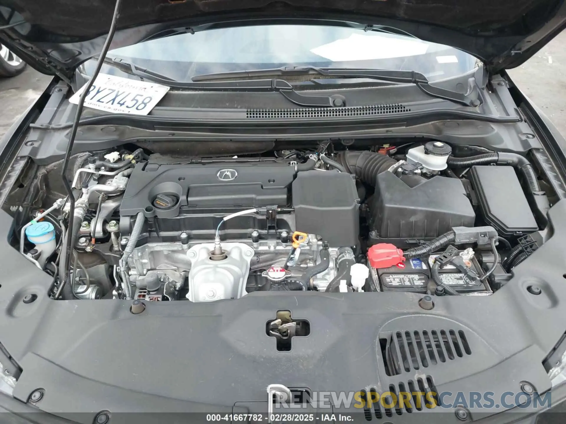 10 Photograph of a damaged car 19UDE2F72NA001365 ACURA ILX 2022