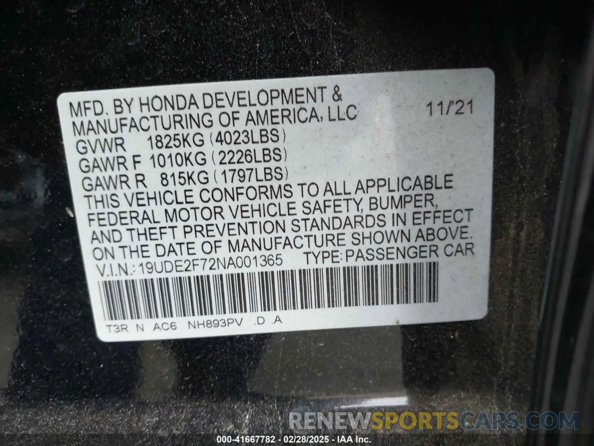 9 Photograph of a damaged car 19UDE2F72NA001365 ACURA ILX 2022