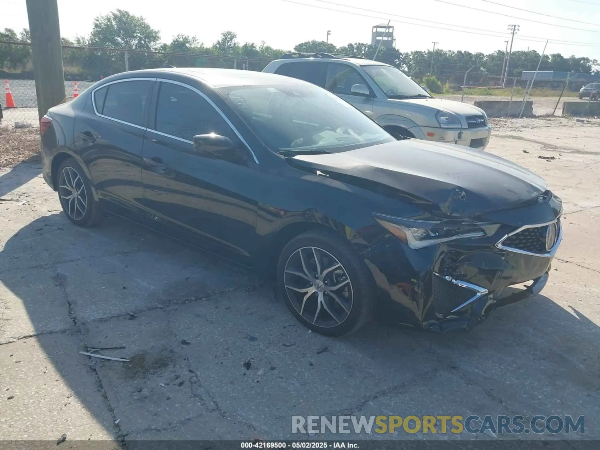 1 Фотография поврежденного автомобиля 19UDE2F74NA002307 ACURA ILX 2022