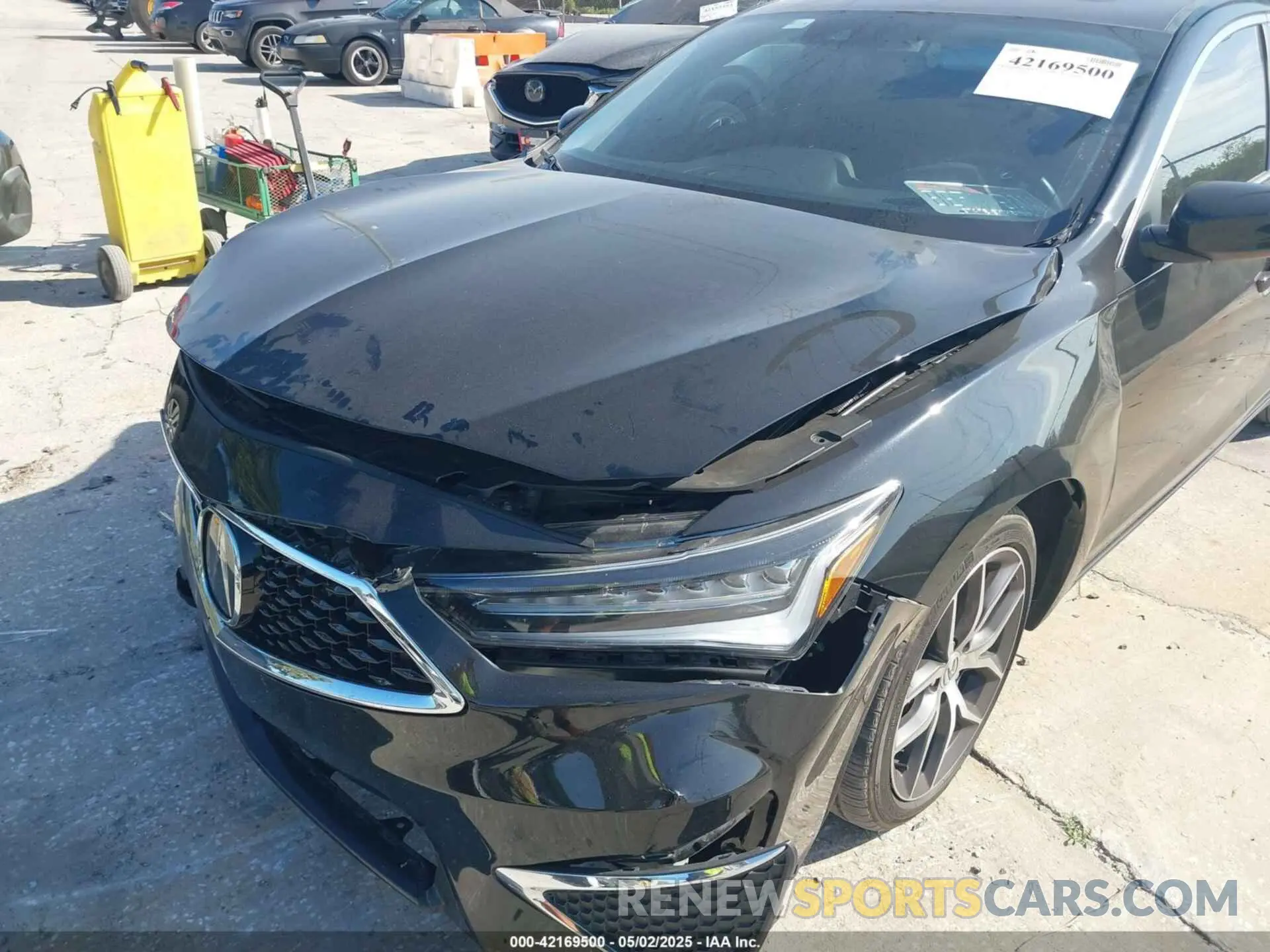 19 Фотография поврежденного автомобиля 19UDE2F74NA002307 ACURA ILX 2022