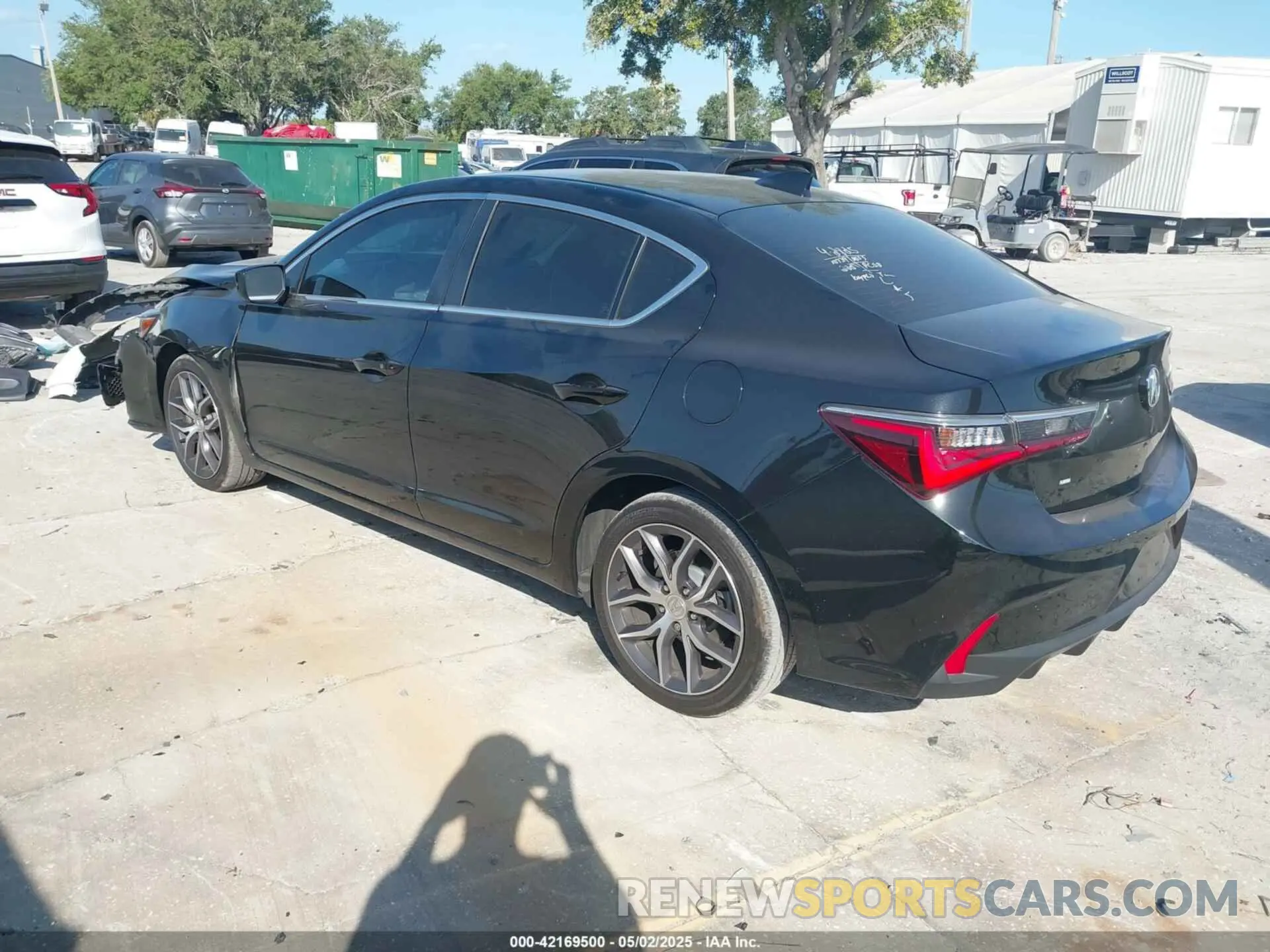 3 Фотография поврежденного автомобиля 19UDE2F74NA002307 ACURA ILX 2022