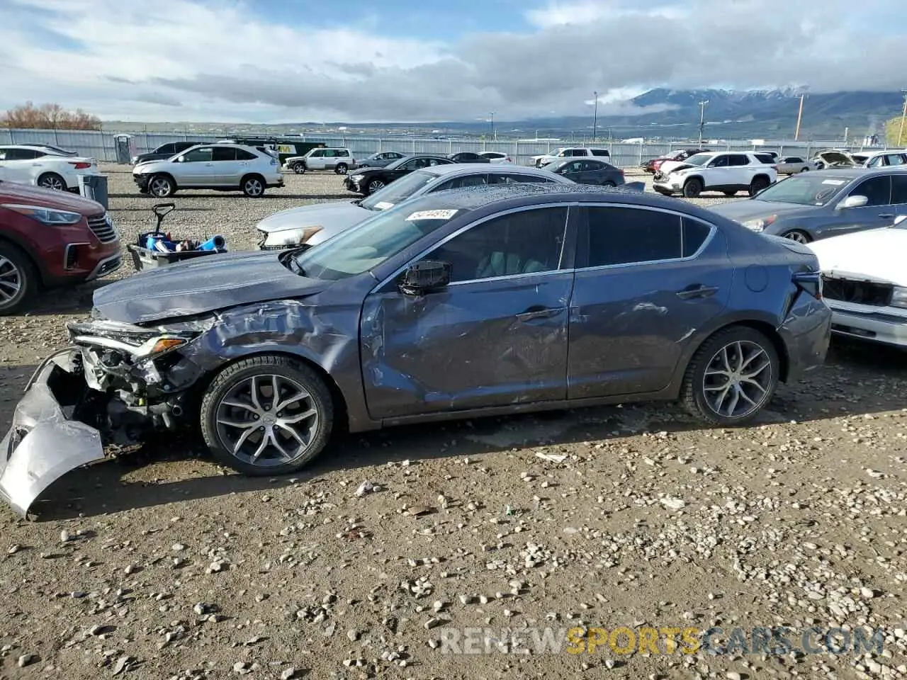 1 Фотография поврежденного автомобиля 19UDE2F75NA000811 ACURA ILX 2022