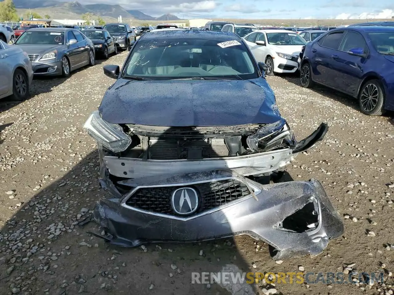 5 Фотография поврежденного автомобиля 19UDE2F75NA000811 ACURA ILX 2022