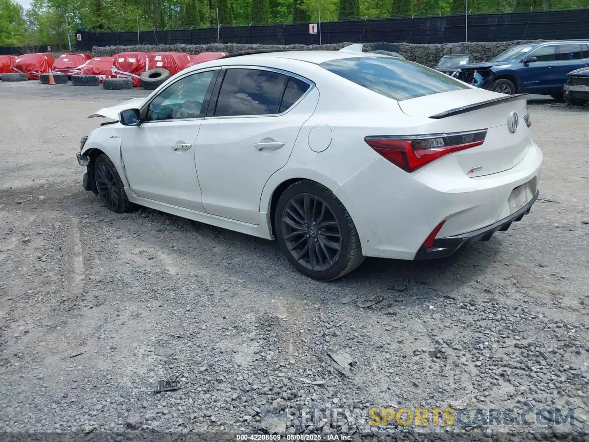 3 Photograph of a damaged car 19UDE2F81NA005108 ACURA ILX 2022