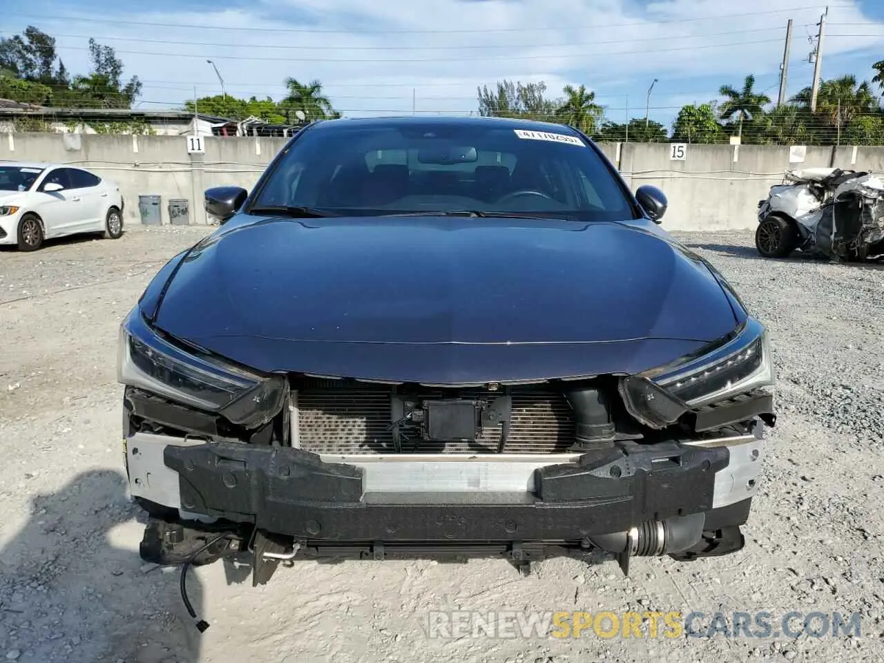 5 Фотография поврежденного автомобиля 19UDE2F81NA005836 ACURA ILX 2022
