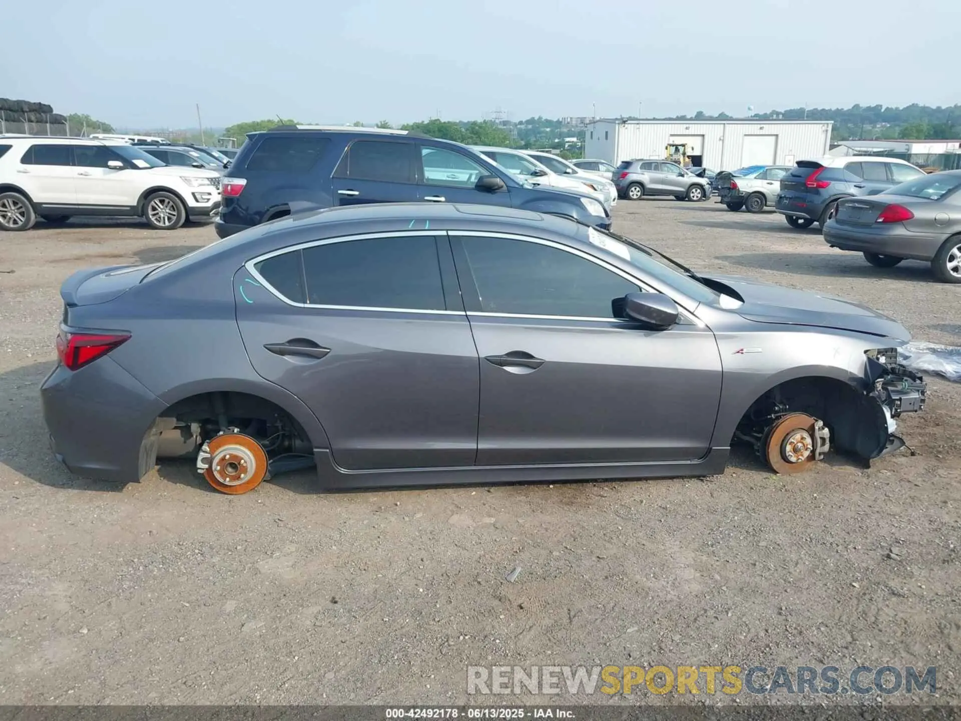13 Фотография поврежденного автомобиля 19UDE2F82NA005909 ACURA ILX 2022