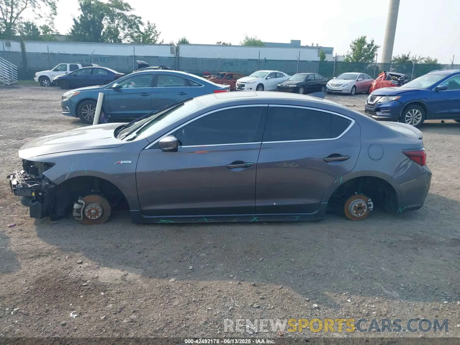 14 Фотография поврежденного автомобиля 19UDE2F82NA005909 ACURA ILX 2022