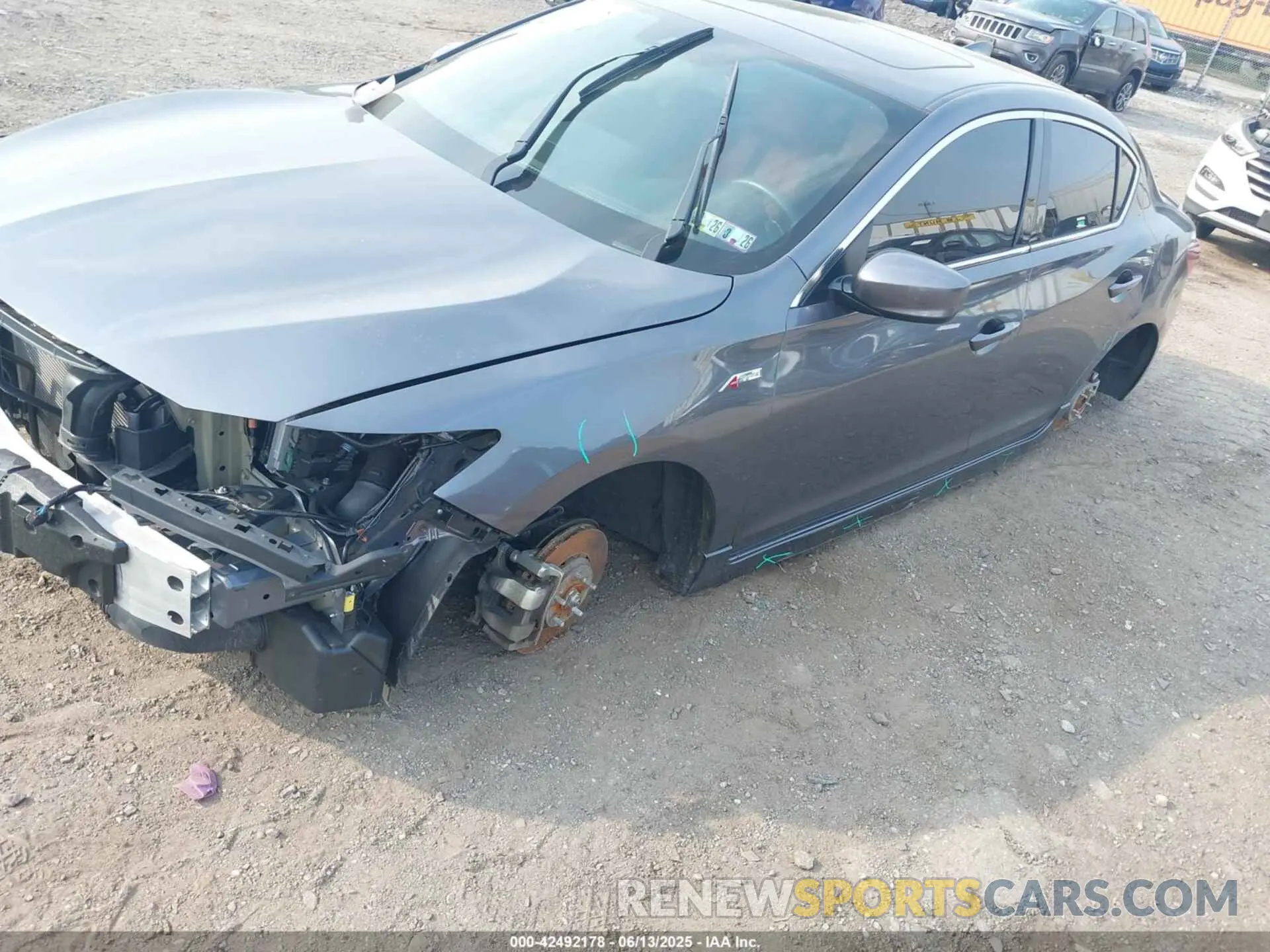 17 Фотография поврежденного автомобиля 19UDE2F82NA005909 ACURA ILX 2022