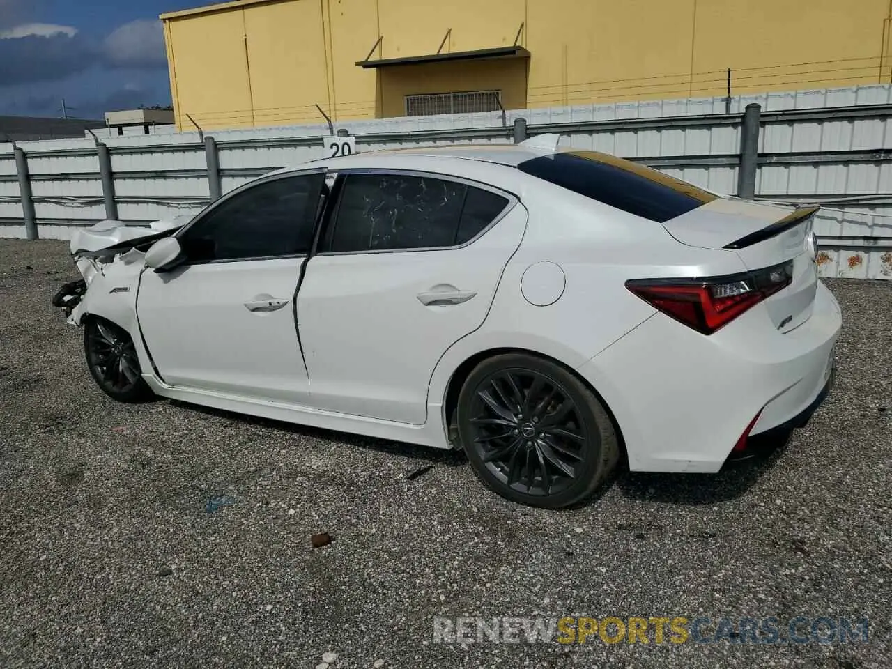 2 Фотография поврежденного автомобиля 19UDE2F82NA008860 ACURA ILX 2022
