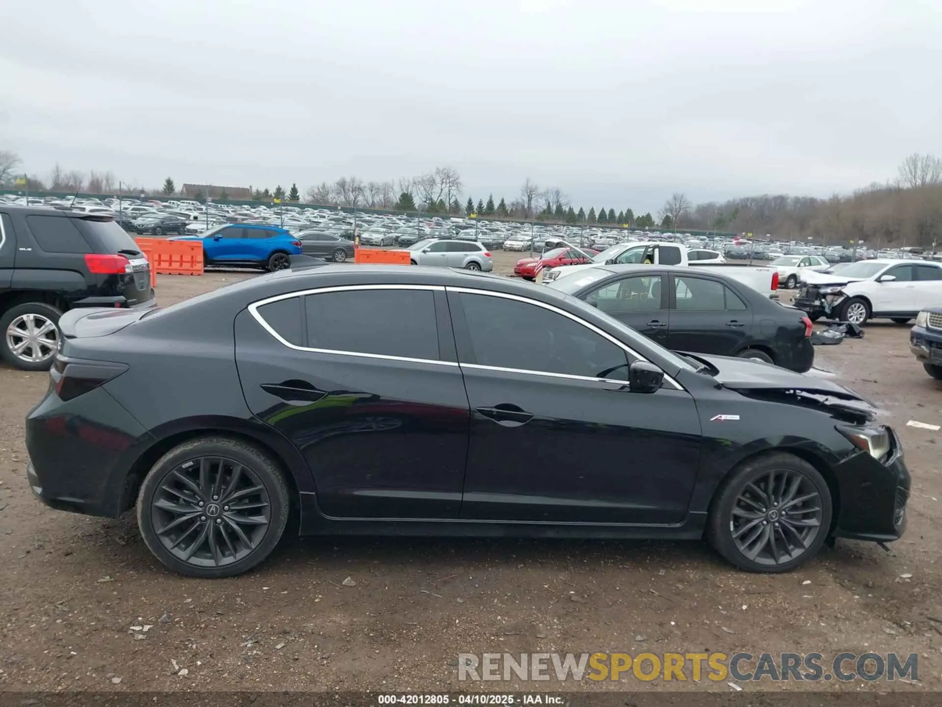 13 Фотография поврежденного автомобиля 19UDE2F83NA007359 ACURA ILX 2022