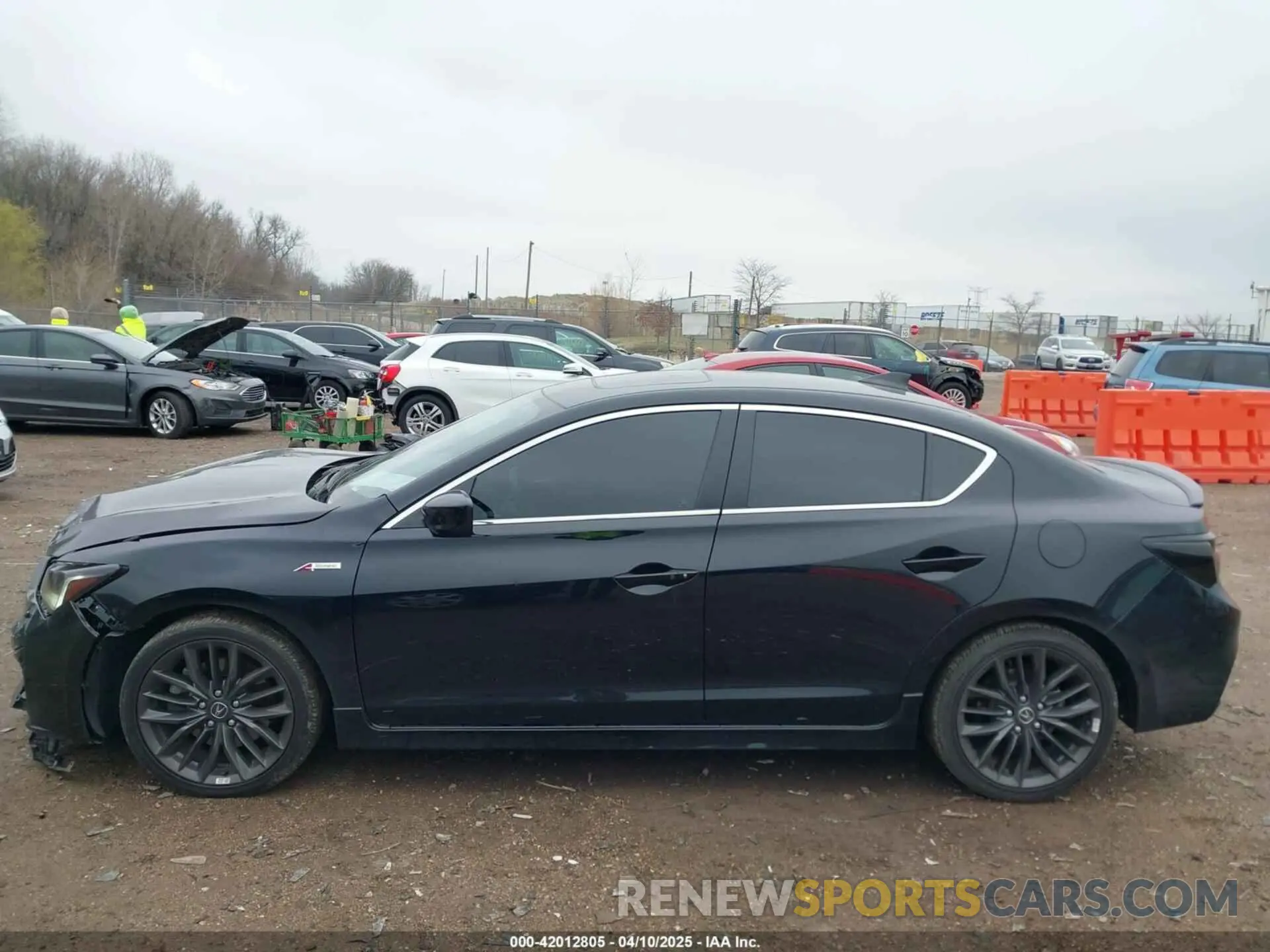 14 Фотография поврежденного автомобиля 19UDE2F83NA007359 ACURA ILX 2022