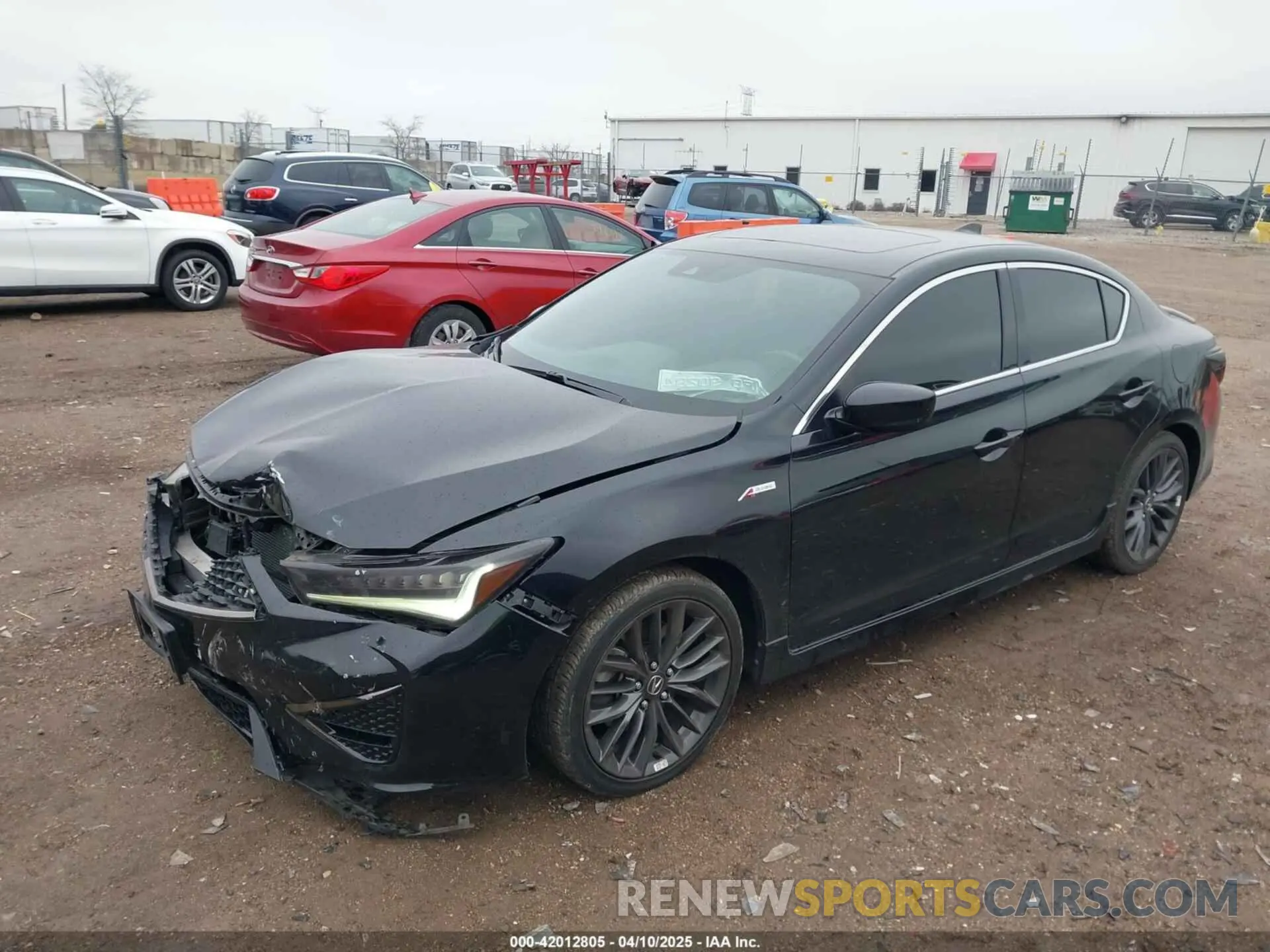 2 Фотография поврежденного автомобиля 19UDE2F83NA007359 ACURA ILX 2022