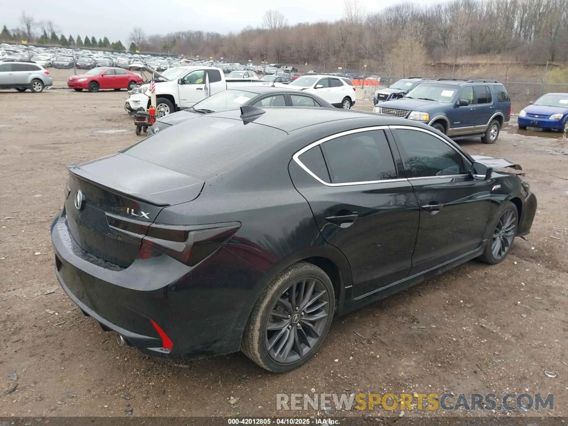 4 Фотография поврежденного автомобиля 19UDE2F83NA007359 ACURA ILX 2022