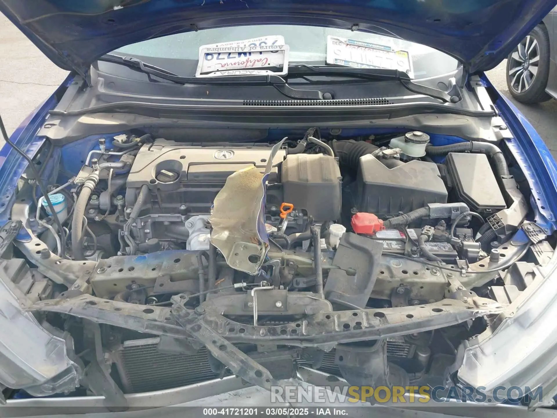 10 Фотография поврежденного автомобиля 19UDE2F85NA002874 ACURA ILX 2022