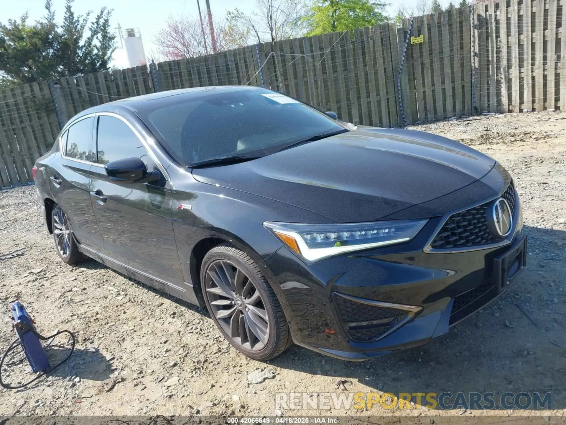 1 Фотография поврежденного автомобиля 19UDE2F85NA007086 ACURA ILX 2022