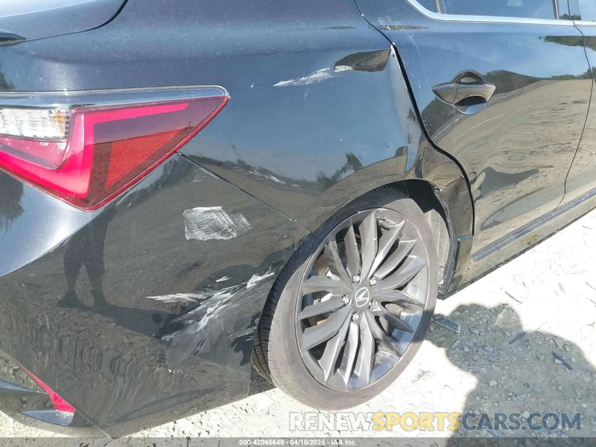 6 Фотография поврежденного автомобиля 19UDE2F85NA007086 ACURA ILX 2022