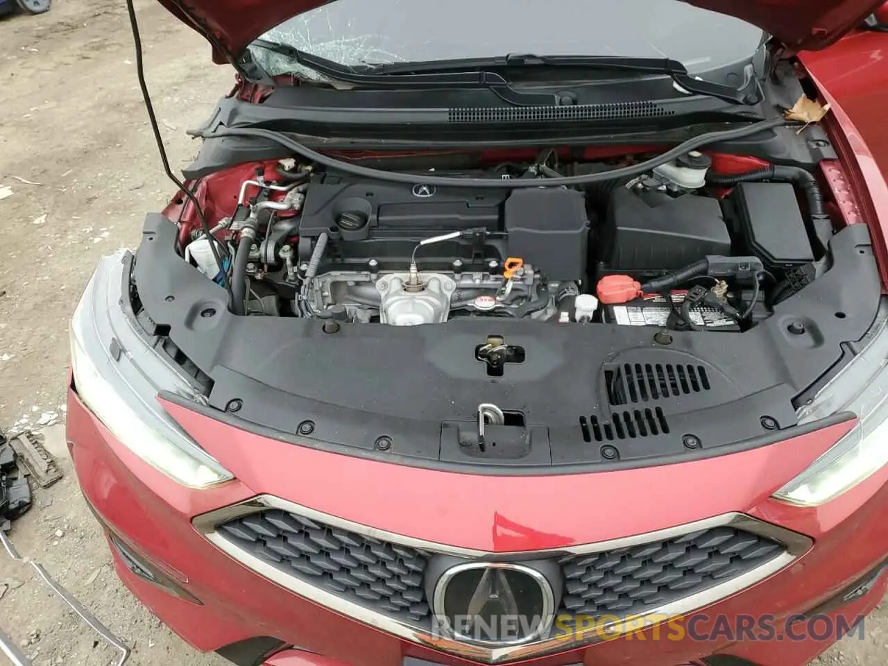11 Photograph of a damaged car 19UDE2F86NA000339 ACURA ILX 2022