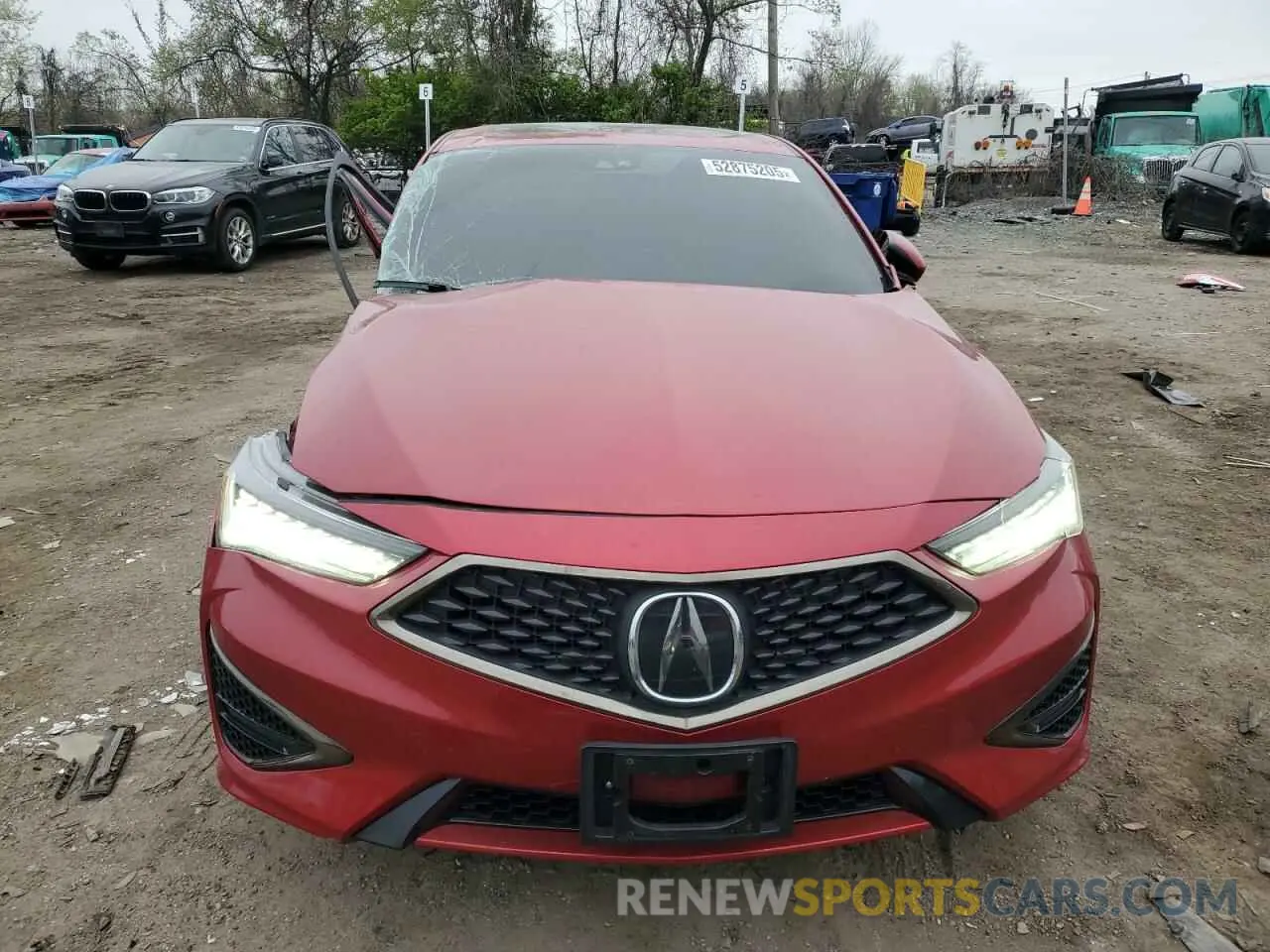 5 Photograph of a damaged car 19UDE2F86NA000339 ACURA ILX 2022