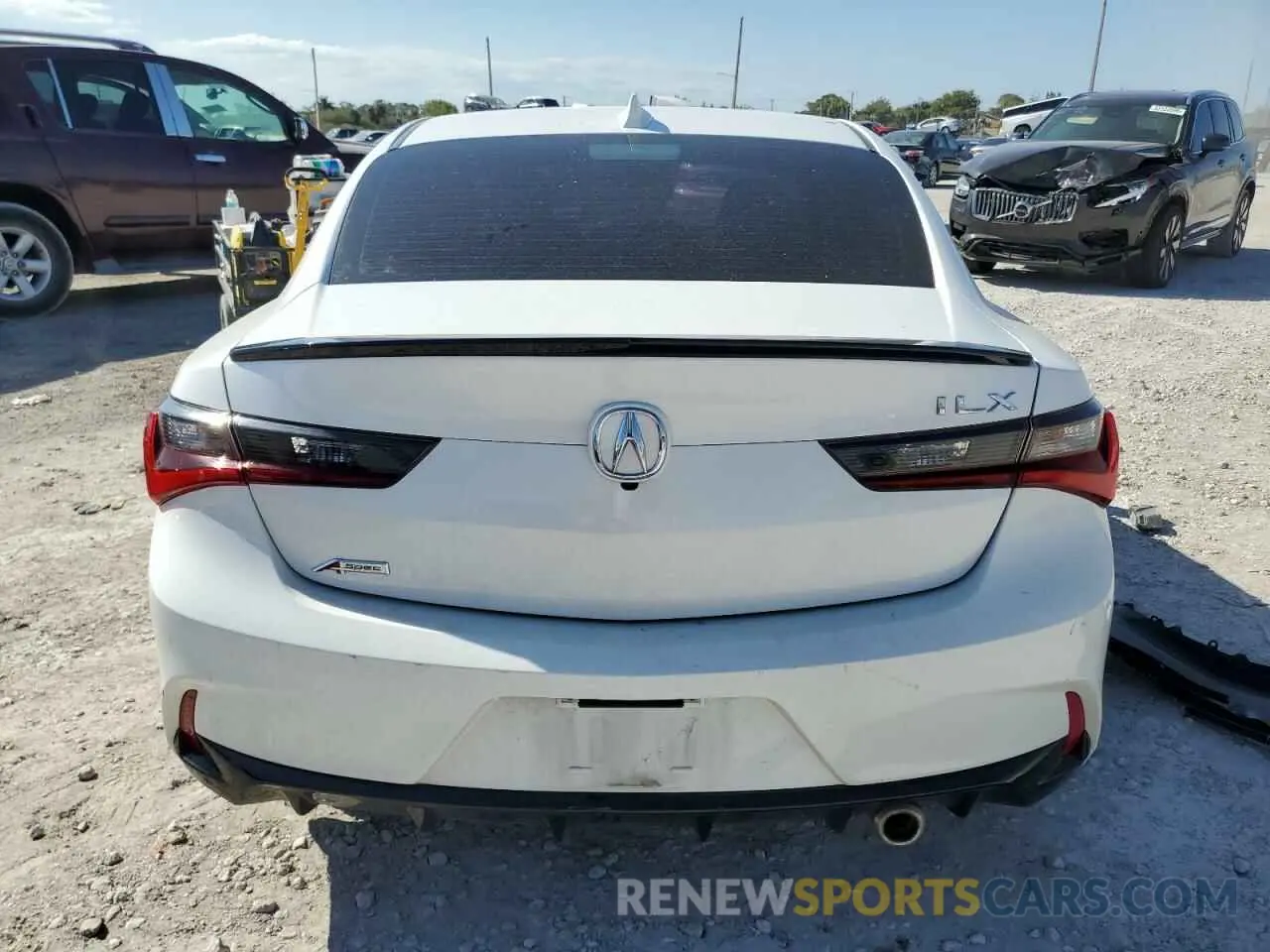 6 Photograph of a damaged car 19UDE2F86NA005122 ACURA ILX 2022