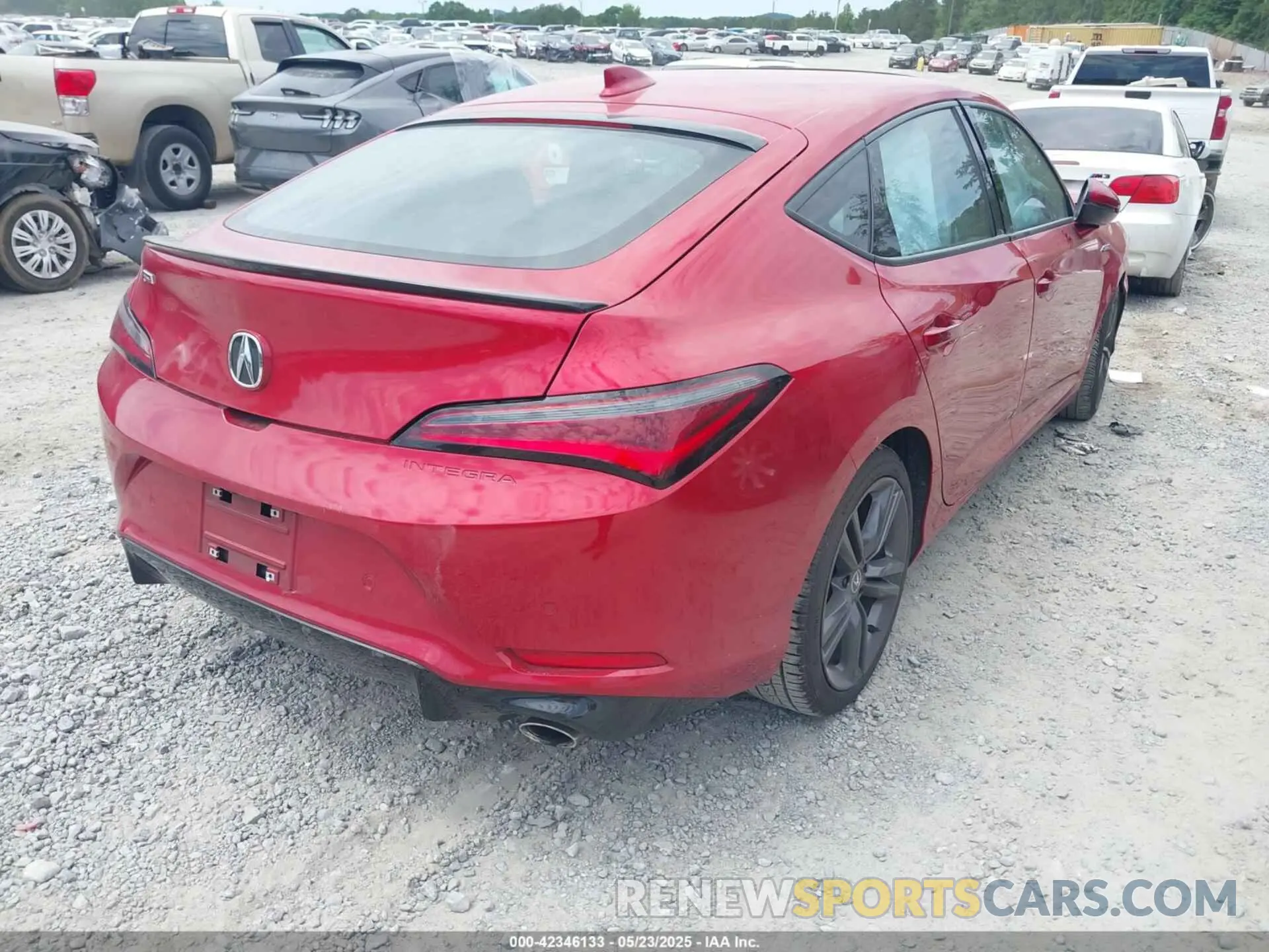 4 Фотография поврежденного автомобиля 19UDE4G70PA011308 ACURA INTEGRA 2023