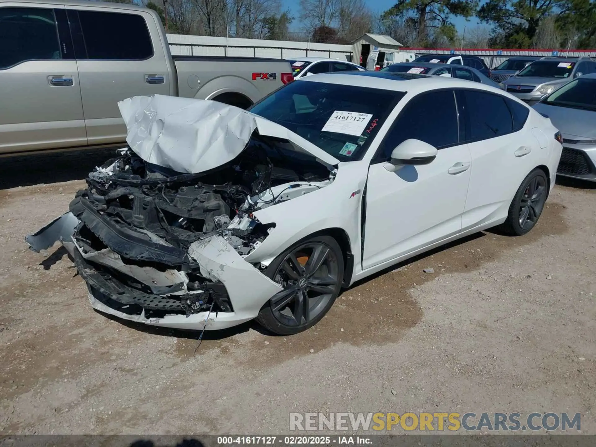 2 Фотография поврежденного автомобиля 19UDE4G73PA025087 ACURA INTEGRA 2023