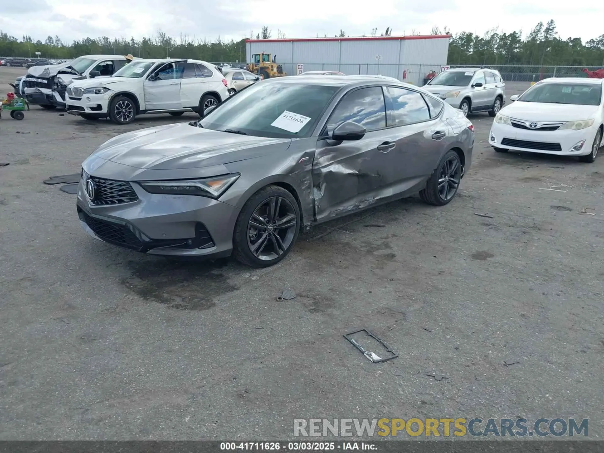 2 Photograph of a damaged car 19UDE4G78PA013002 ACURA INTEGRA 2023