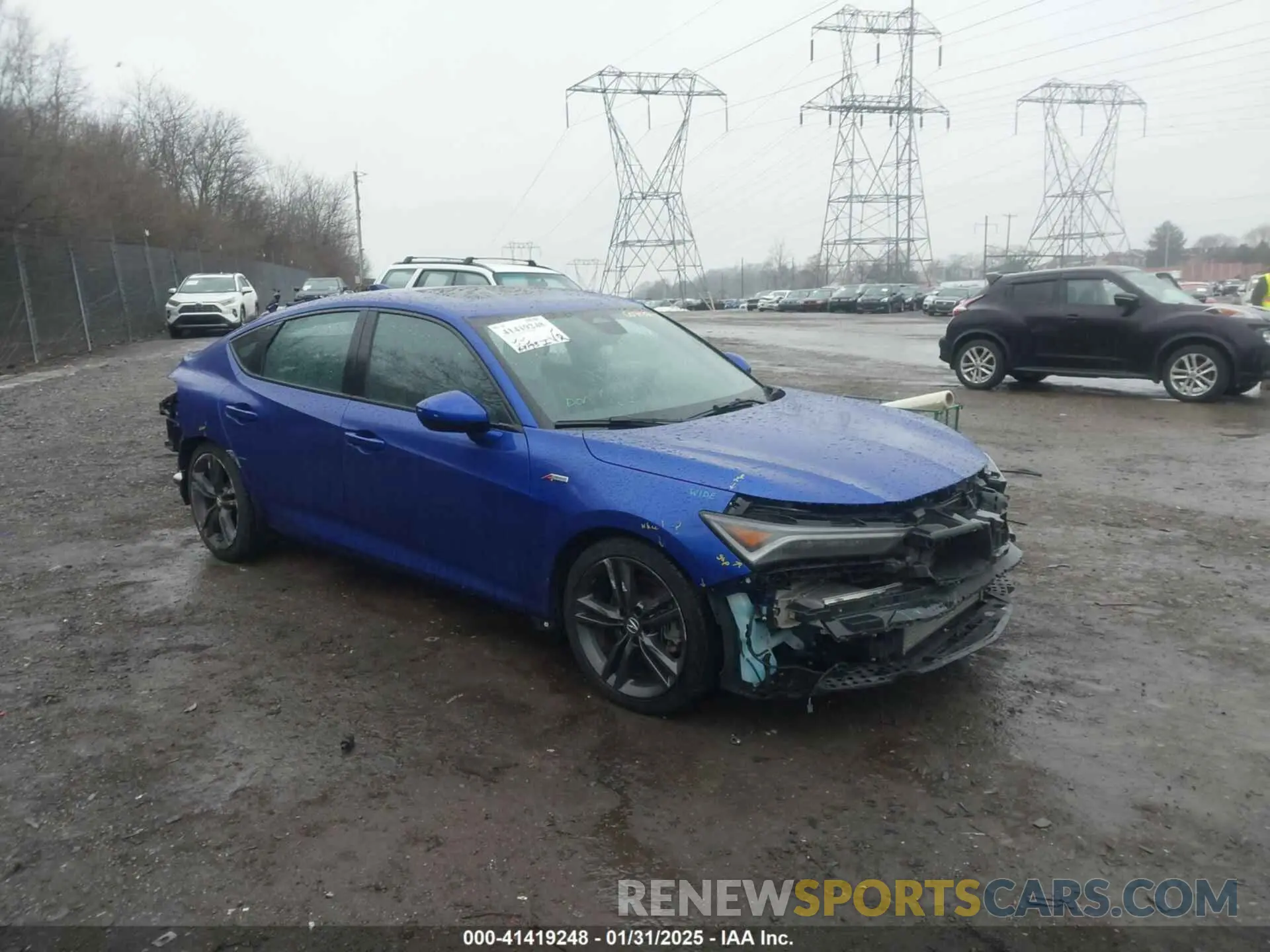 1 Photograph of a damaged car 19UDE4H30PA007433 ACURA INTEGRA 2023