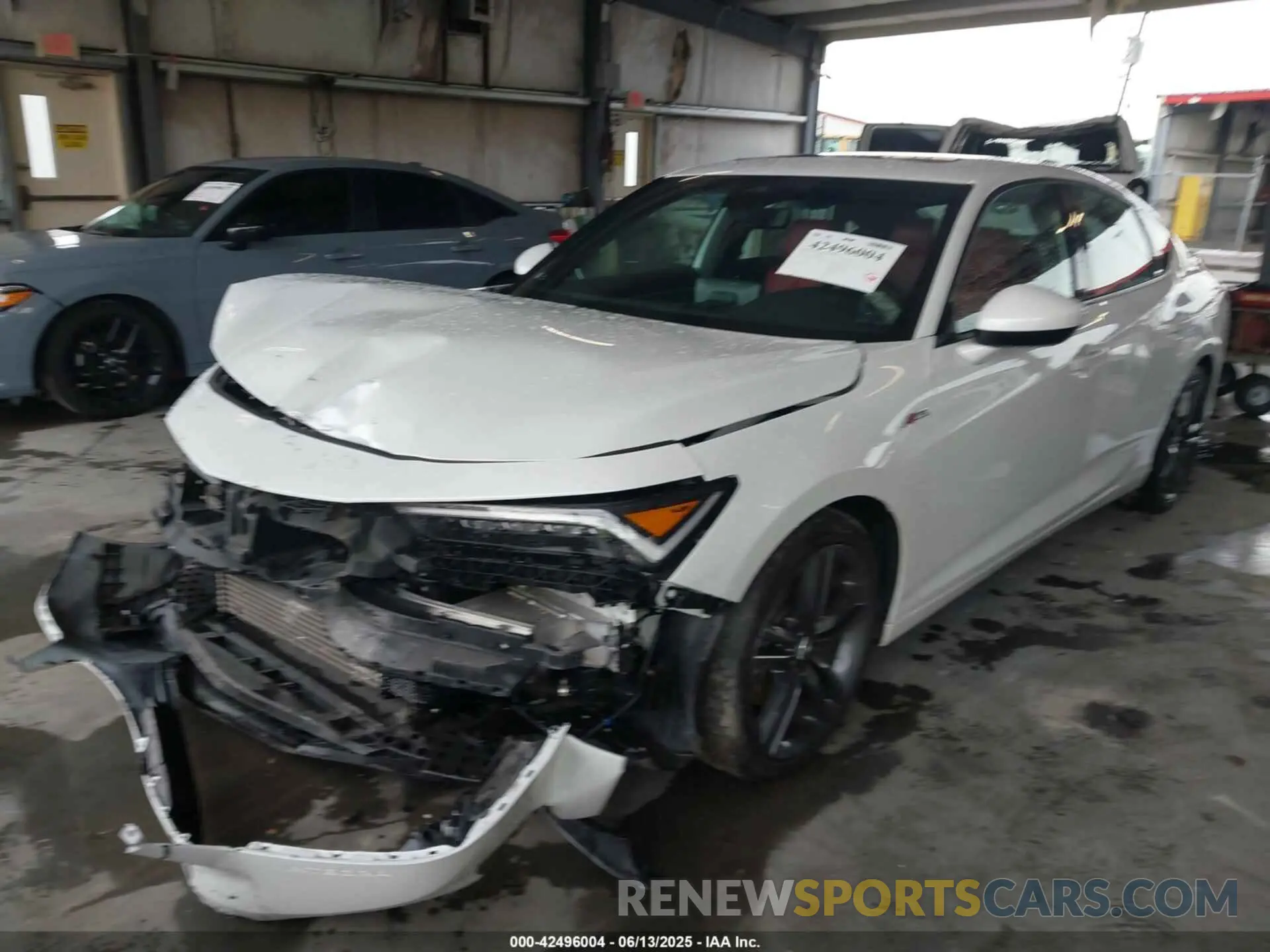 2 Photograph of a damaged car 19UDE4H30PA010722 ACURA INTEGRA 2023