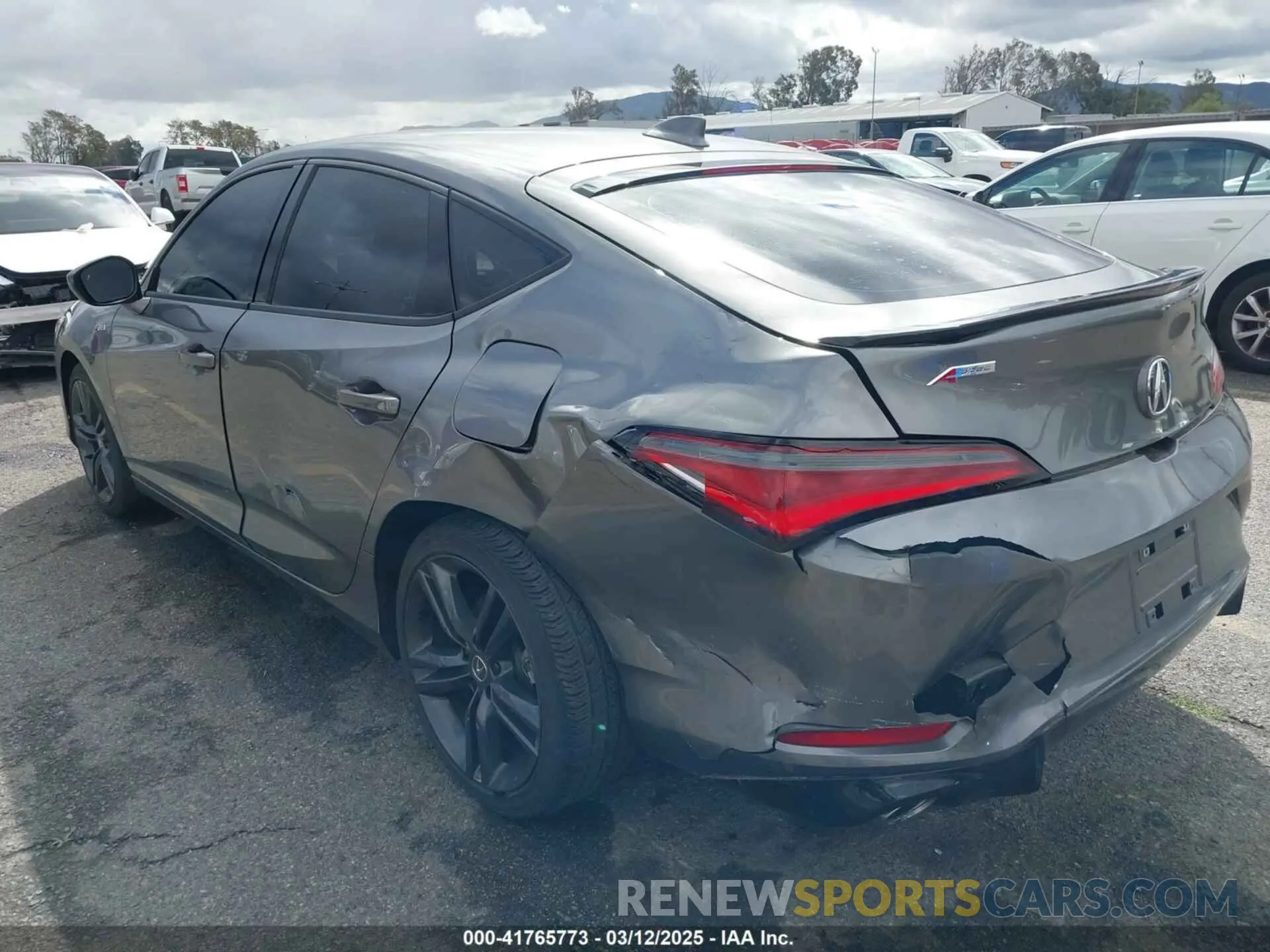 6 Photograph of a damaged car 19UDE4H32PA002735 ACURA INTEGRA 2023