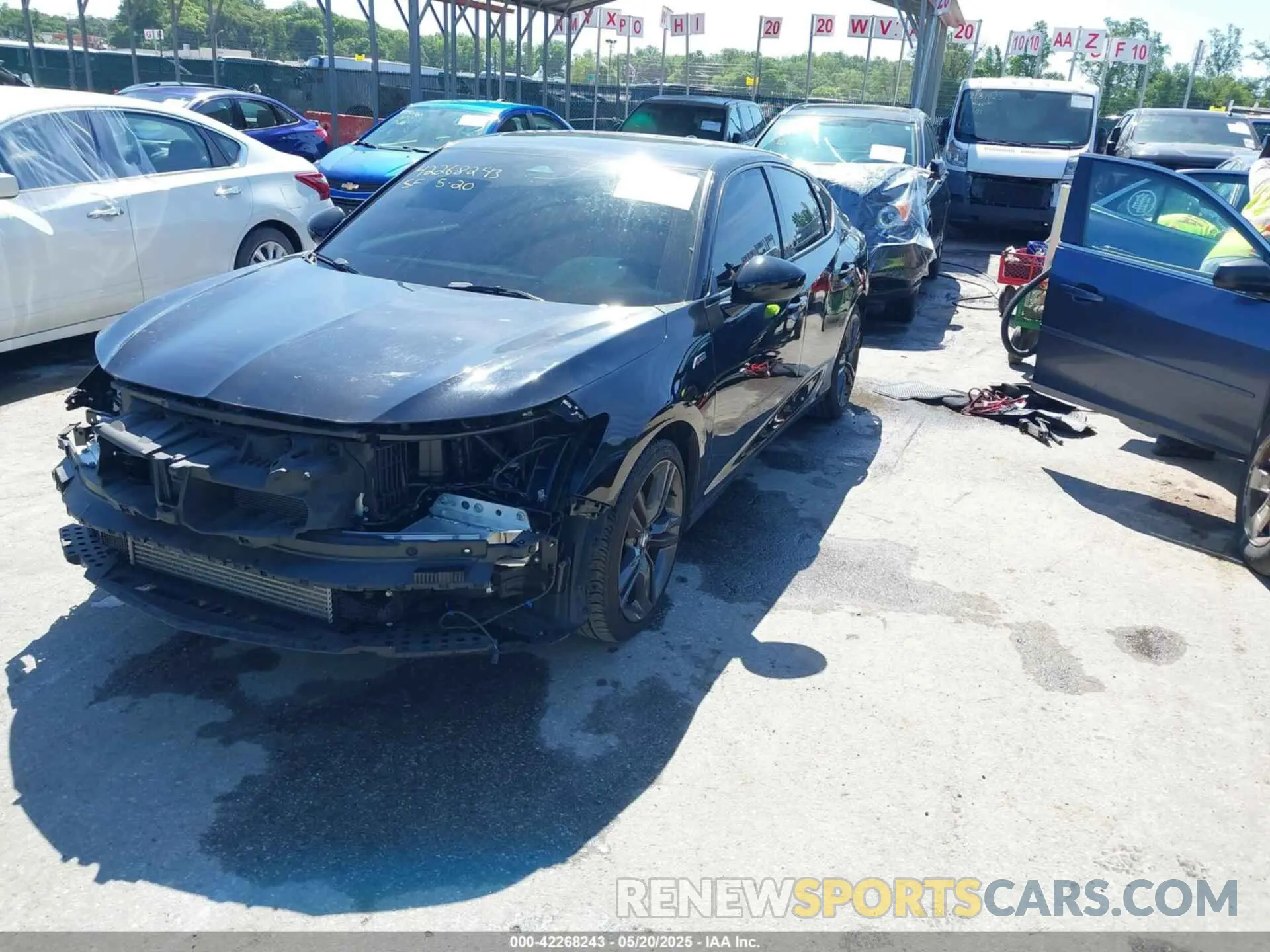 2 Фотография поврежденного автомобиля 19UDE4H39PA022089 ACURA INTEGRA 2023