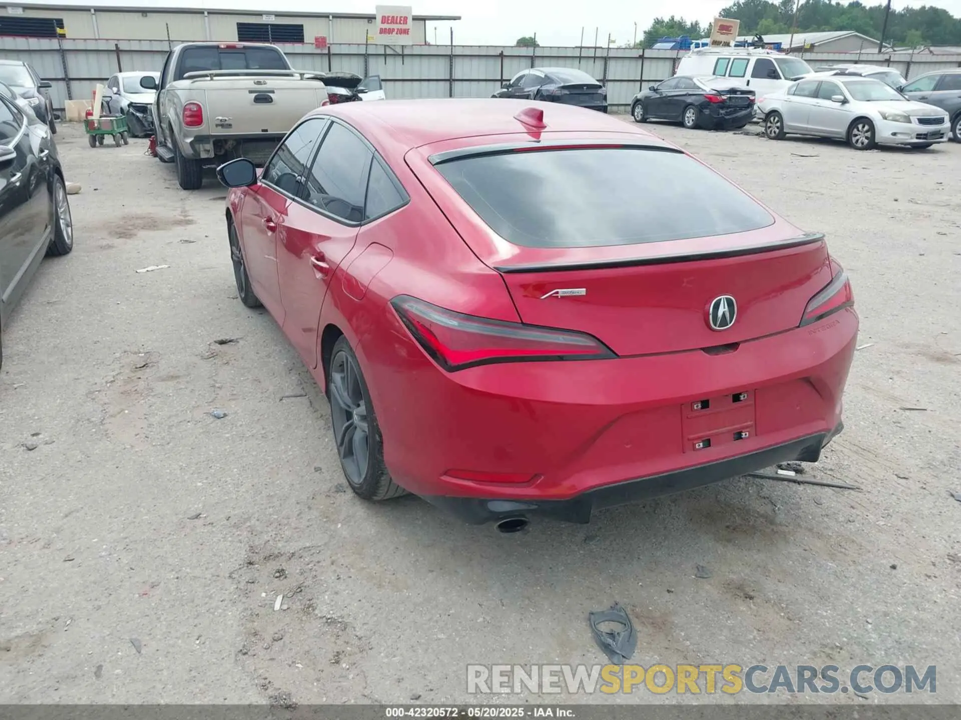 3 Photograph of a damaged car 19UDE4H63PA014581 ACURA INTEGRA 2023