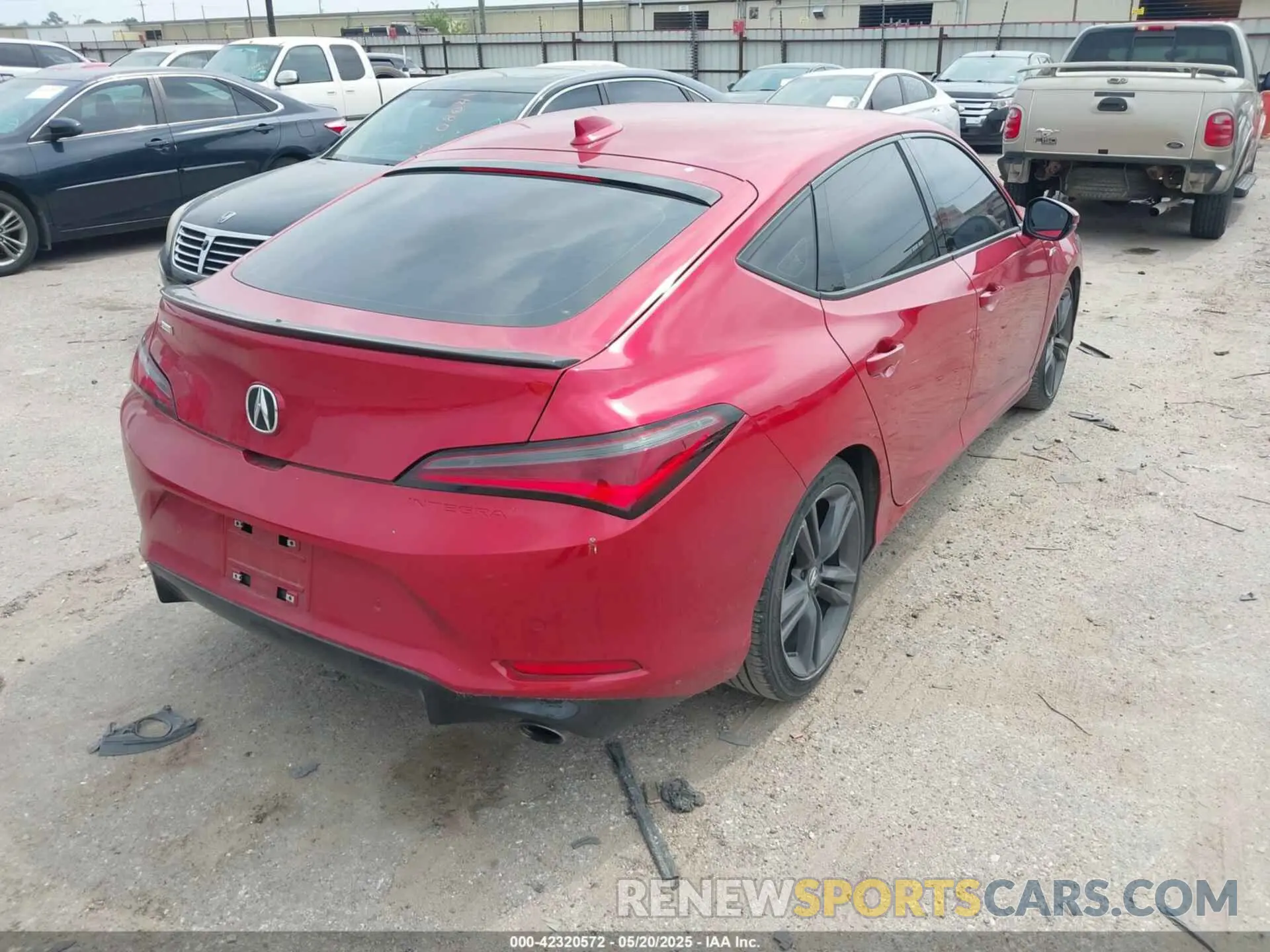4 Photograph of a damaged car 19UDE4H63PA014581 ACURA INTEGRA 2023