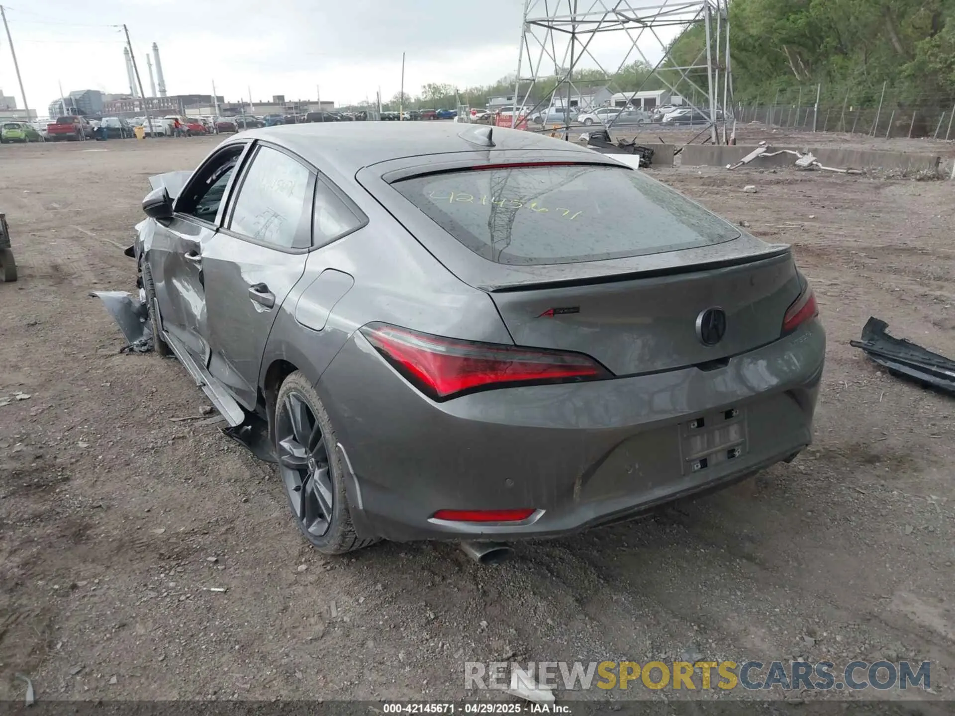 3 Photograph of a damaged car 19UDE4H65PA008572 ACURA INTEGRA 2023