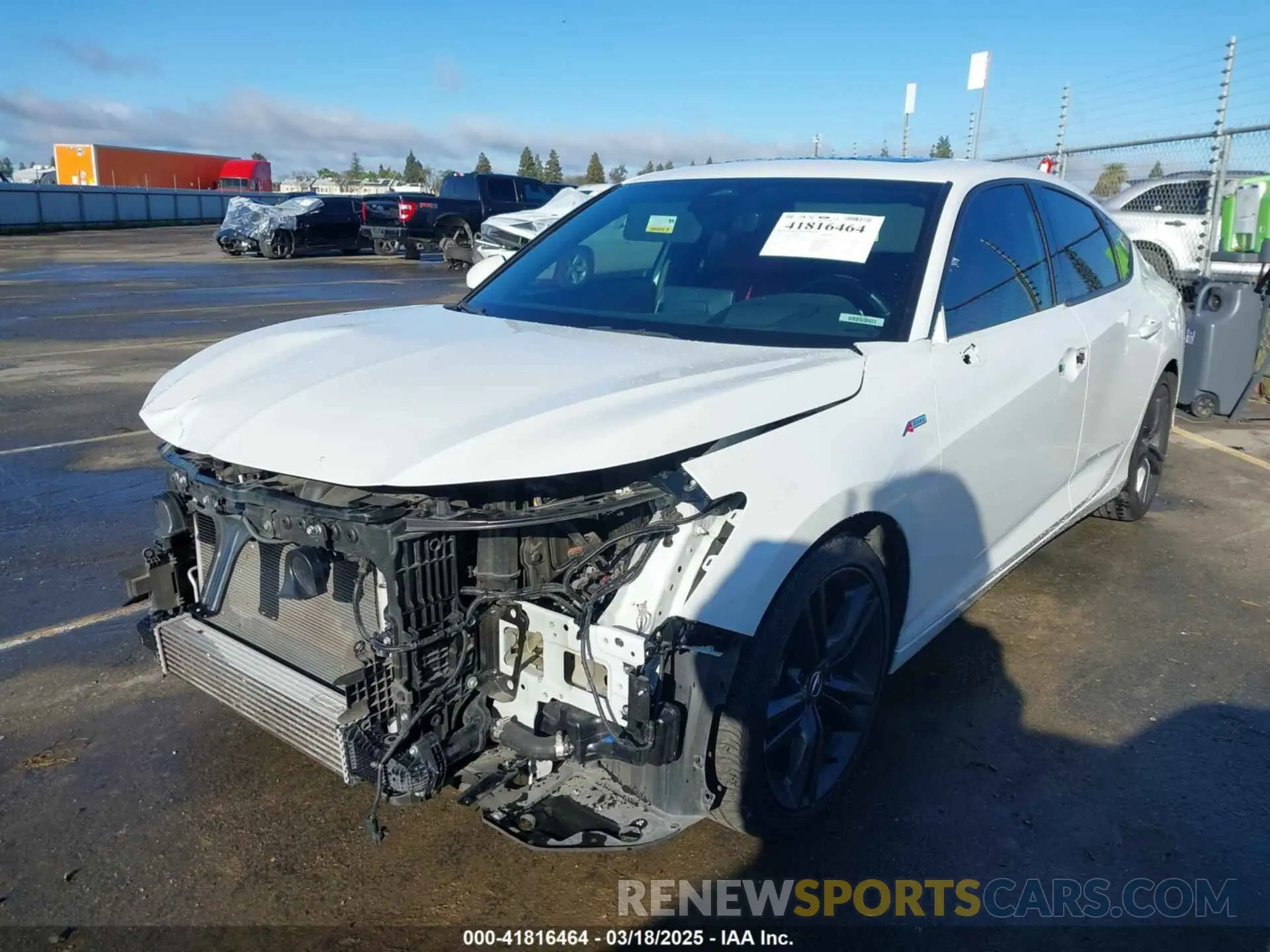 2 Фотография поврежденного автомобиля 19UDE4H66PA011805 ACURA INTEGRA 2023
