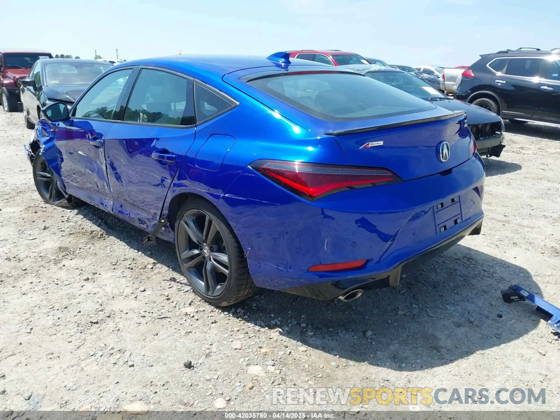 3 Photograph of a damaged car 19UDE4H67PA010601 ACURA INTEGRA 2023