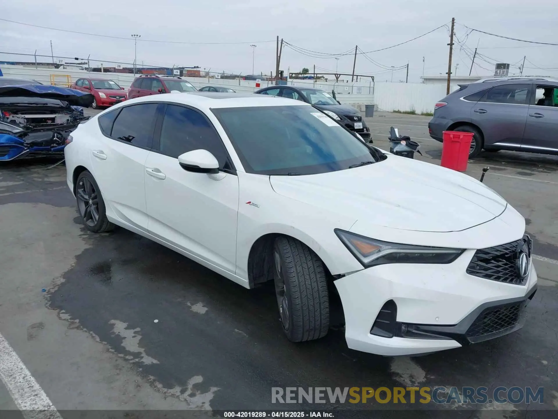 1 Photograph of a damaged car 19UDE4H68PA004449 ACURA INTEGRA 2023