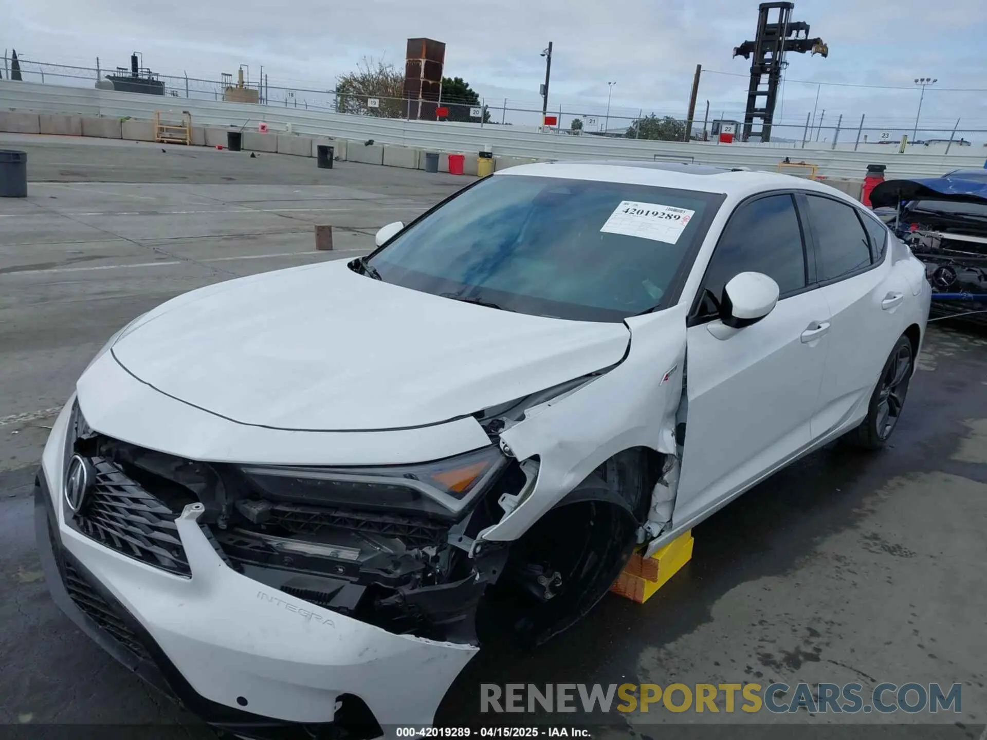 2 Photograph of a damaged car 19UDE4H68PA004449 ACURA INTEGRA 2023