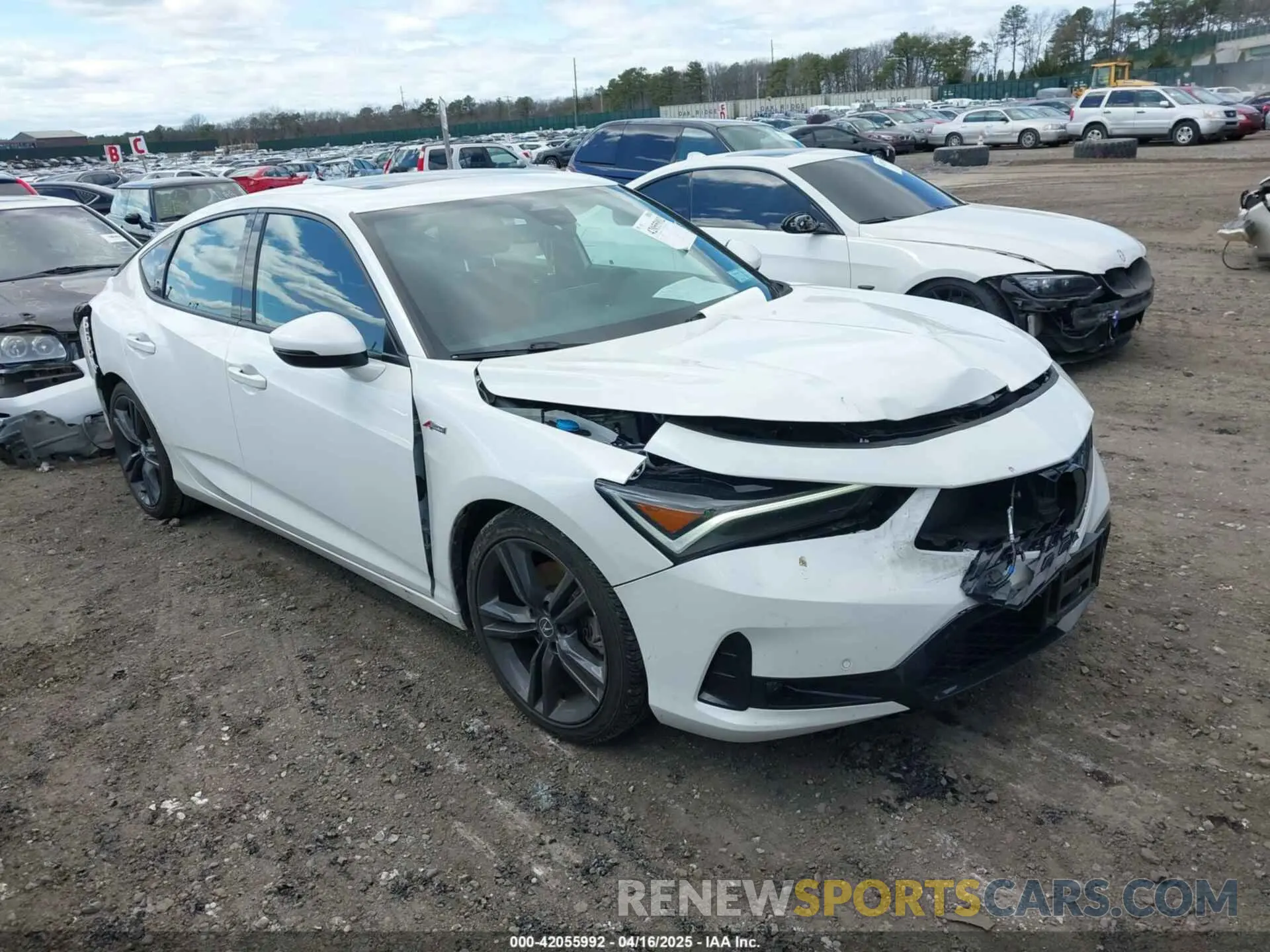 1 Photograph of a damaged car 19UDE4H69PA011801 ACURA INTEGRA 2023