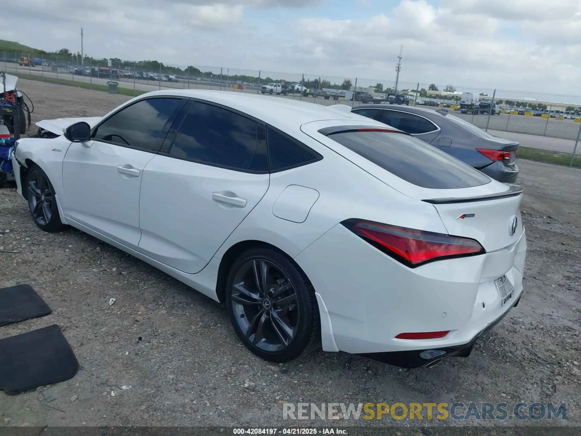 3 Фотография поврежденного автомобиля 19UDE4H6XPA001018 ACURA INTEGRA 2023