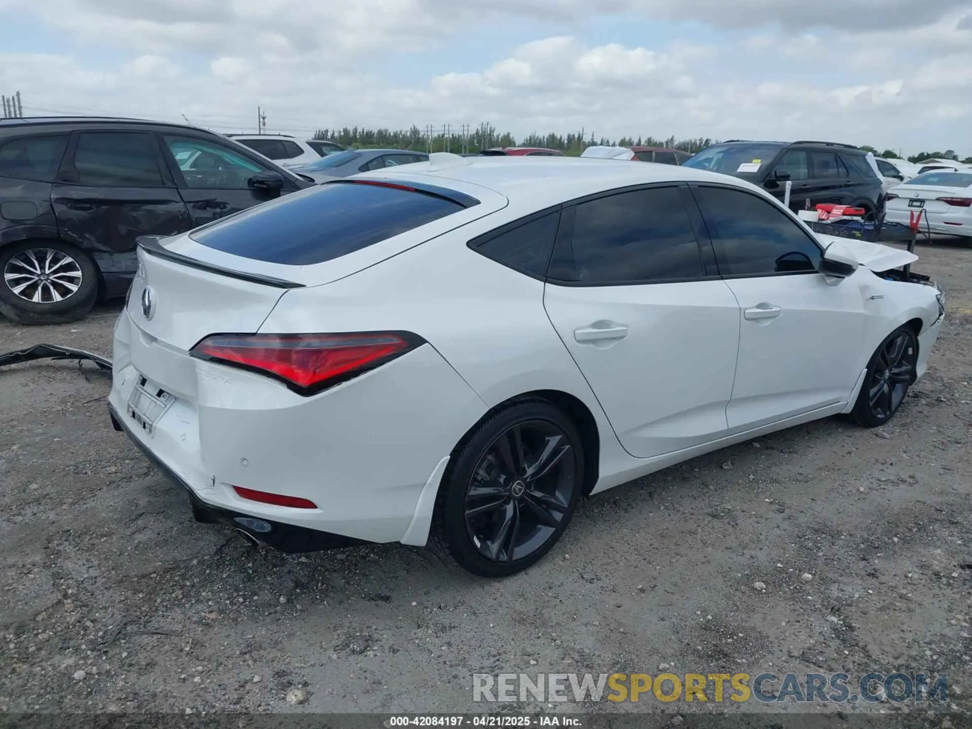 4 Фотография поврежденного автомобиля 19UDE4H6XPA001018 ACURA INTEGRA 2023