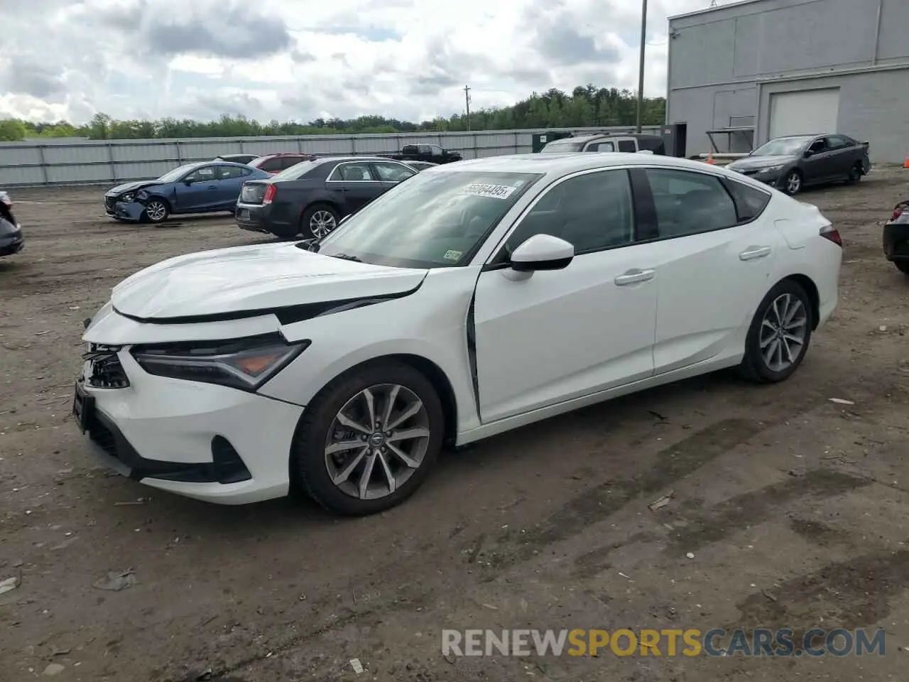 1 Photograph of a damaged car 19UDE4H20RA025862 ACURA INTEGRA 2024