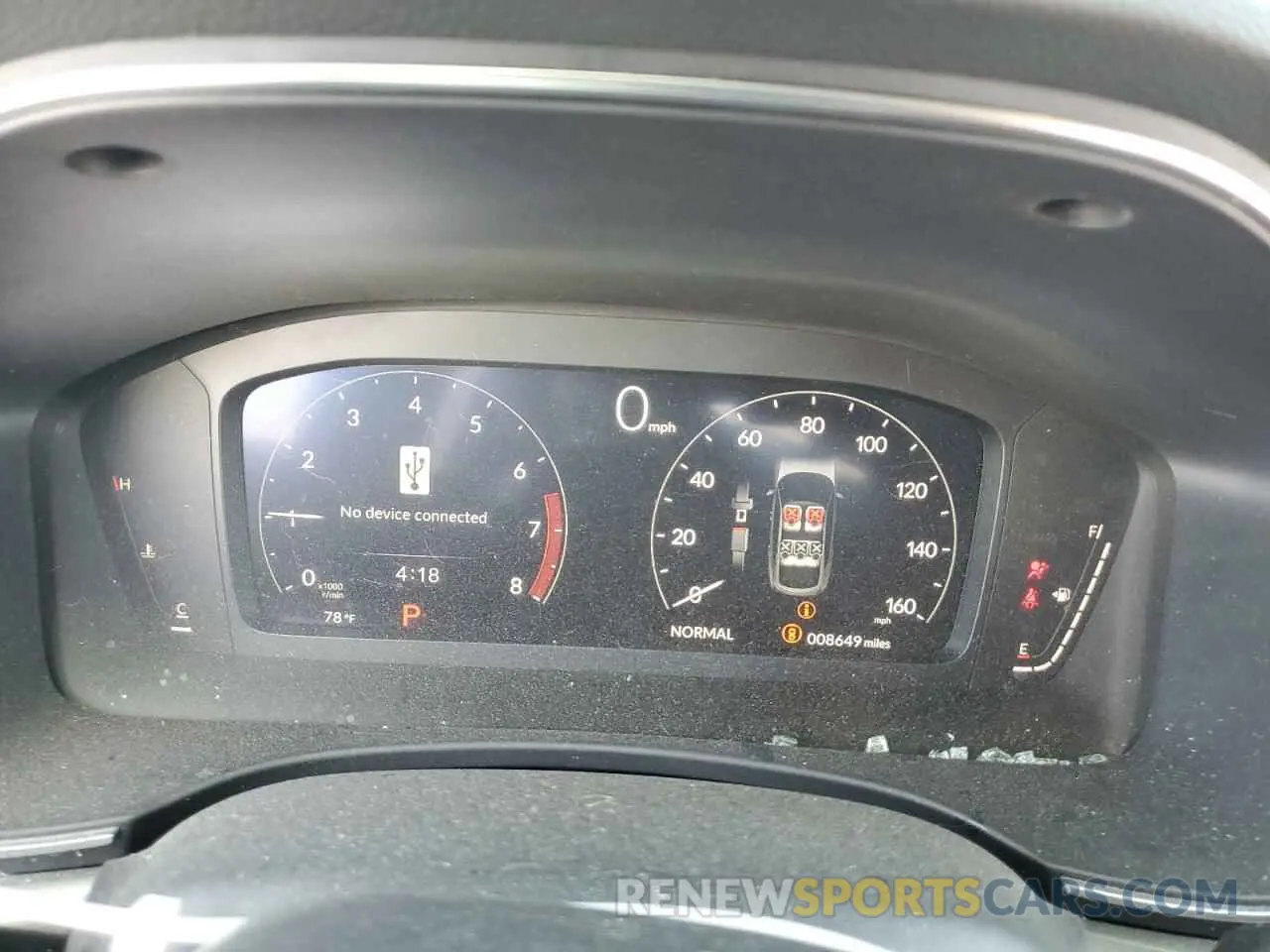 9 Фотография поврежденного автомобиля 19UDE4H21RA025398 ACURA INTEGRA 2024